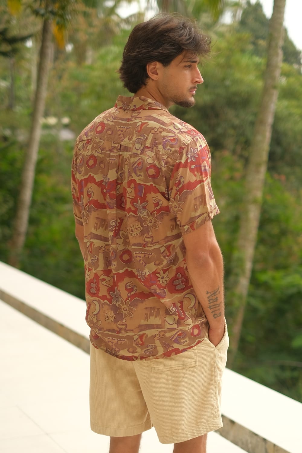 Abstract Shirt - Man Shirt - LOST IN PARADISE