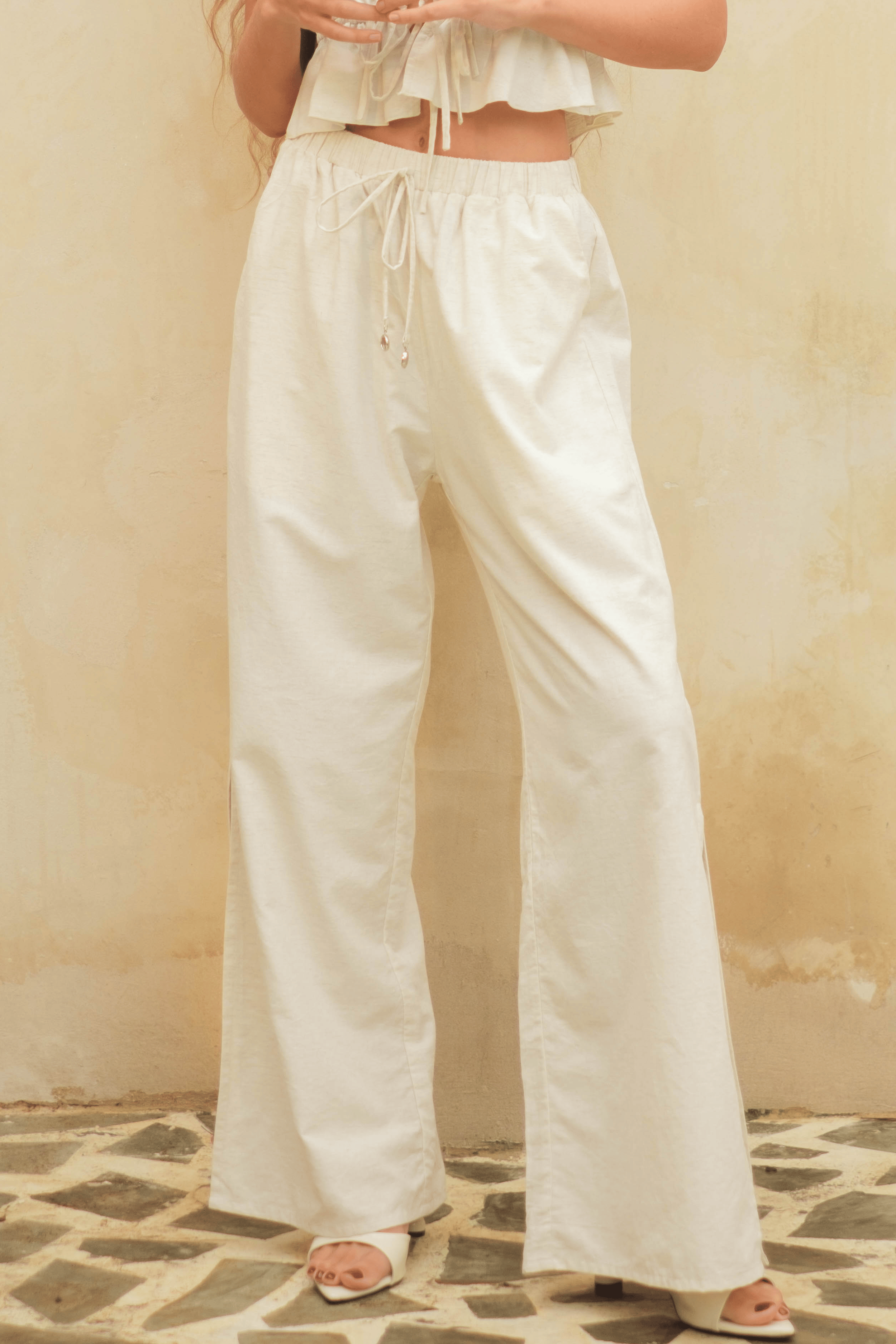 Alina Long Pant - Woman Pants - LOST IN PARADISE