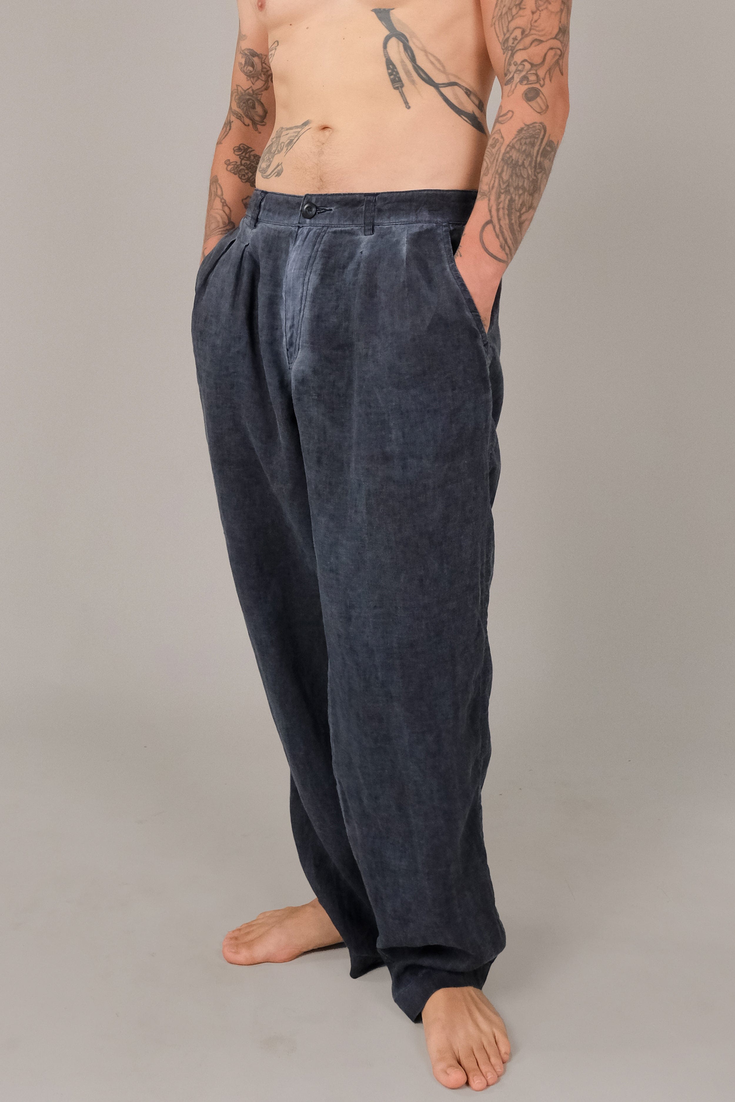 Awan Linen Pant - Mens Long Pants - LOST IN PARADISE