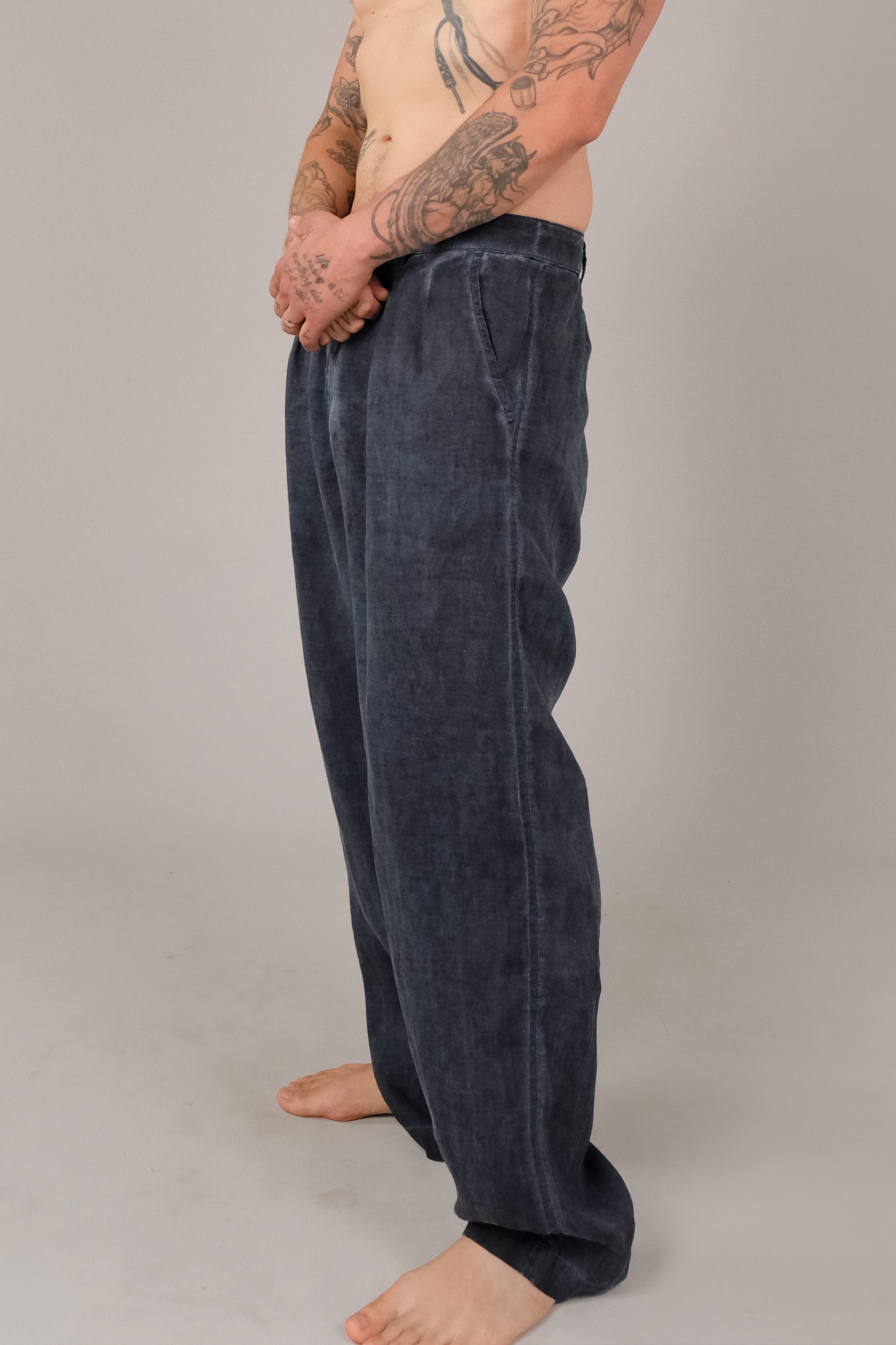 Awan Linen Pant - Mens Long Pants - LOST IN PARADISE