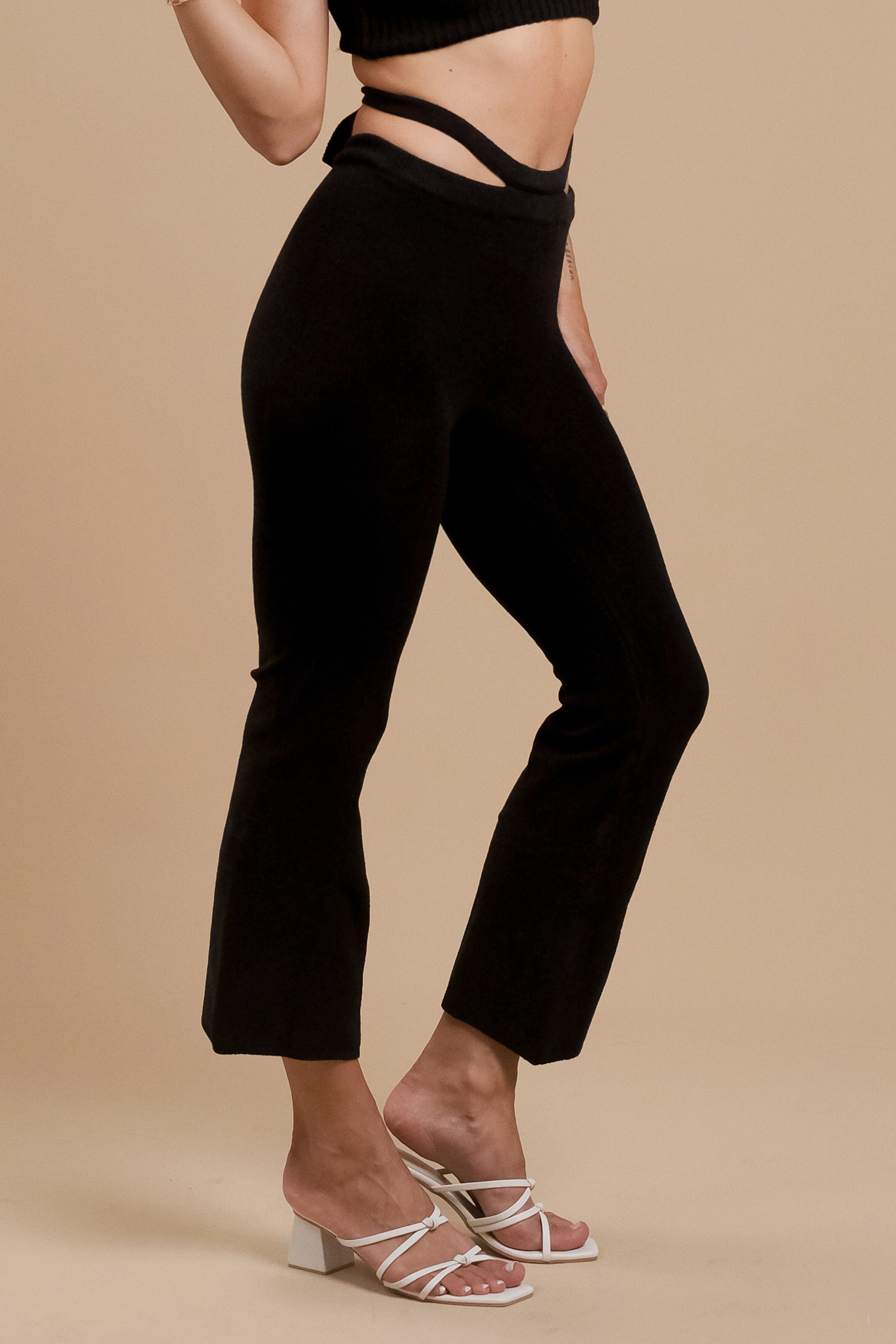 Beryl Knit Long Pant - Woman Pants - LOST IN PARADISE