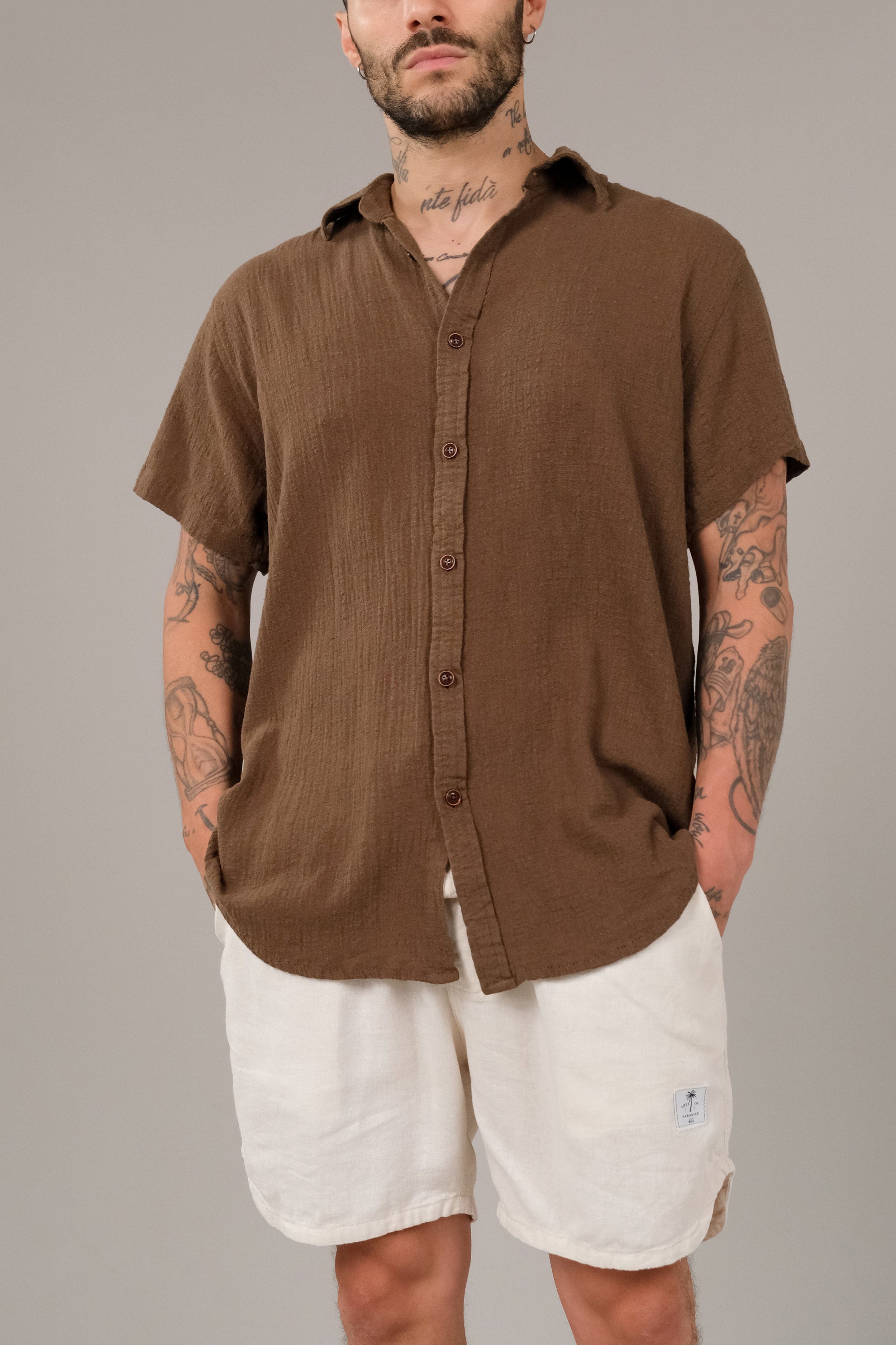 Cabana Shirt - Man Shirt - LOST IN PARADISE