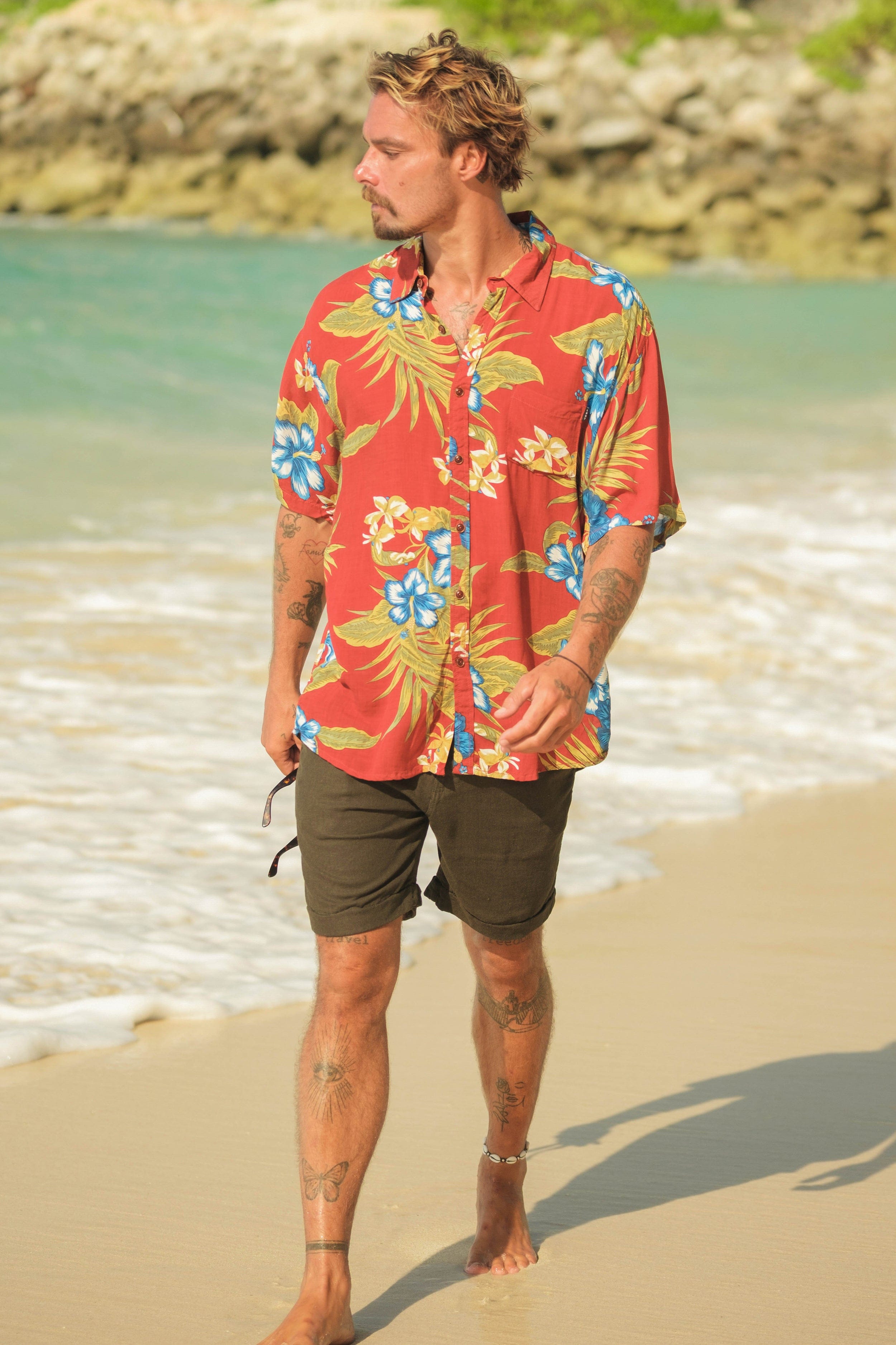 Diamond Head Shirt - Man Shirt - LOST IN PARADISE