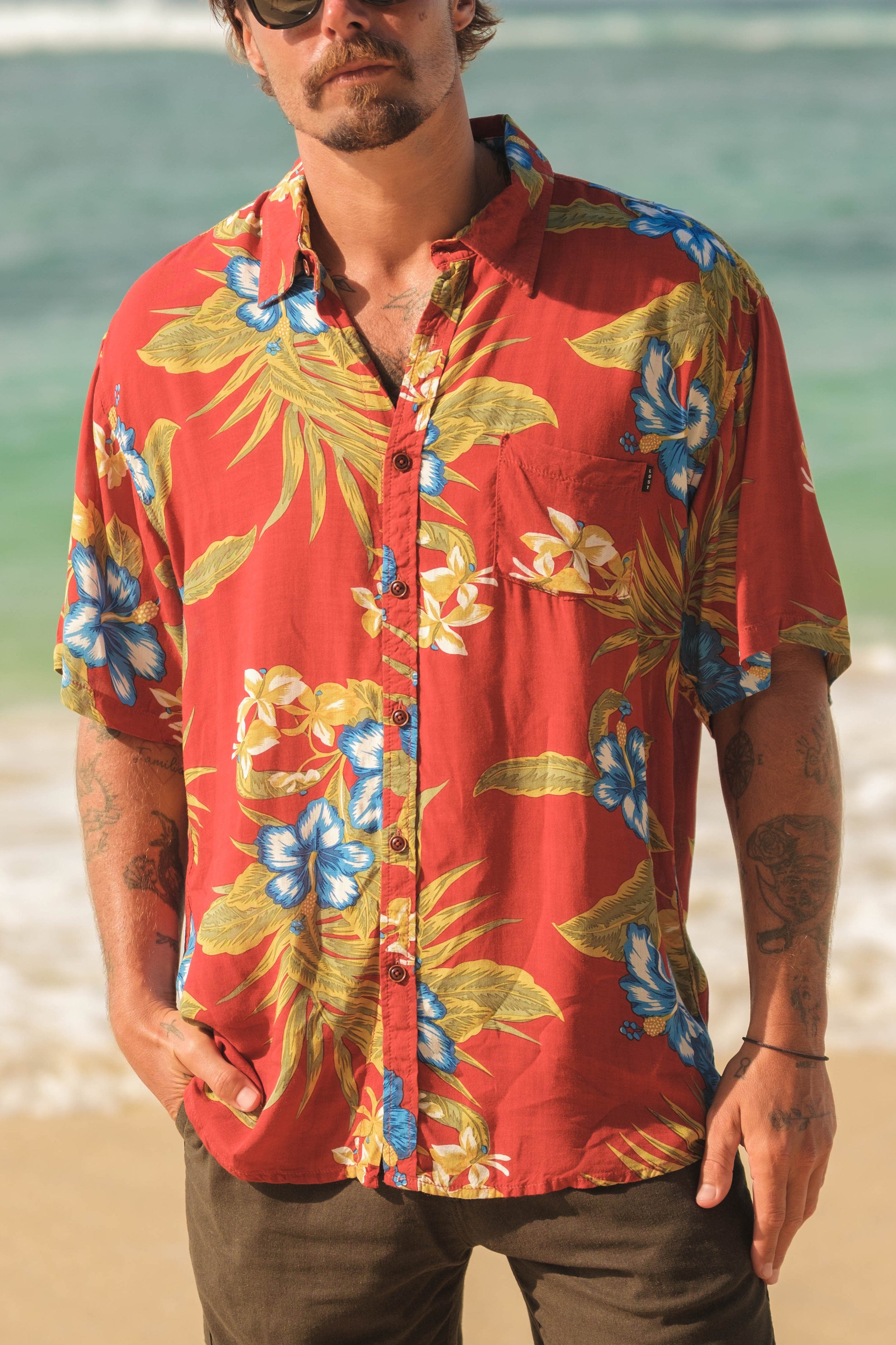 Diamond Head Shirt - Man Shirt - LOST IN PARADISE