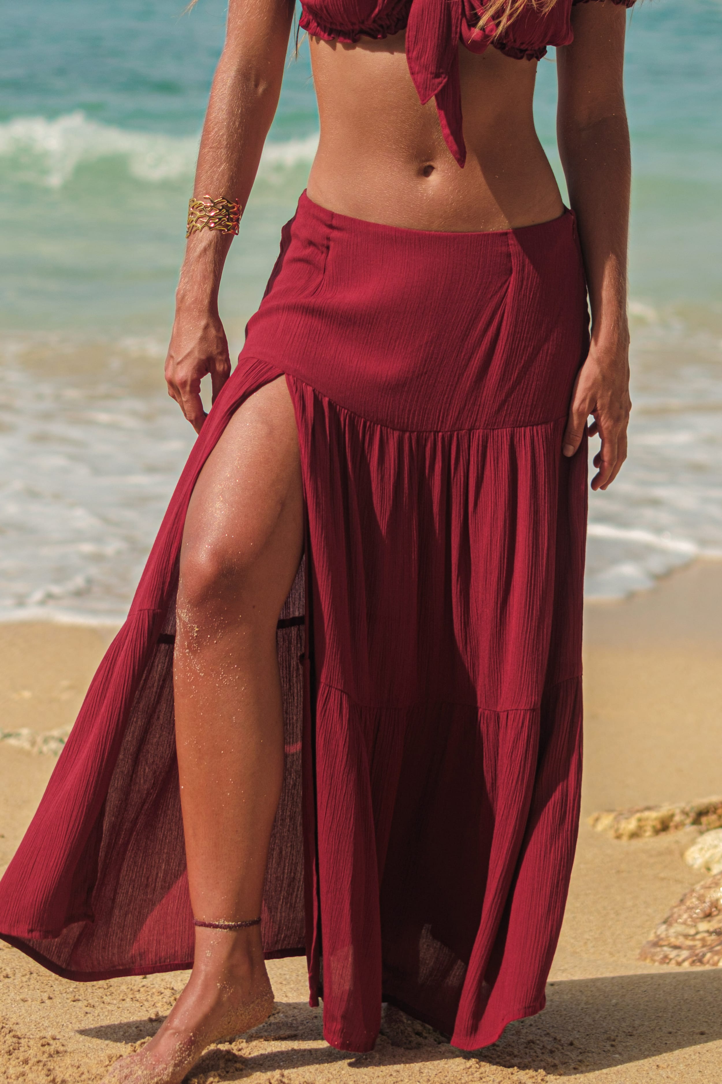 Kara Long Skirt - Skirt - LOST IN PARADISE