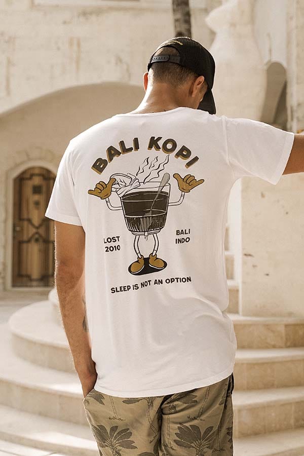 Ts Bali Kopi - Man T-Shirt - LOST IN PARADISE