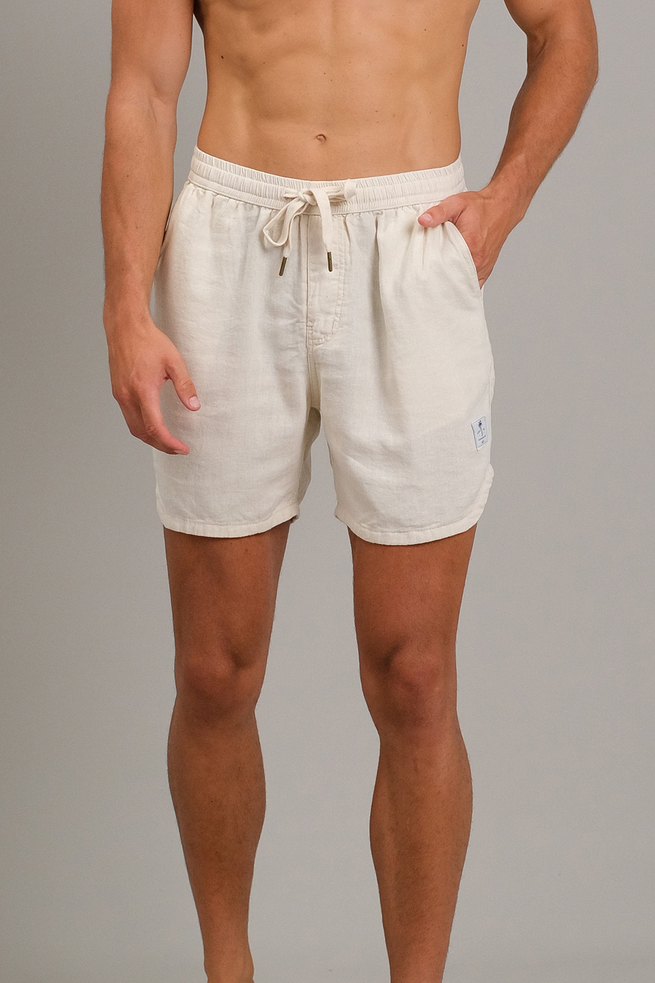 Linen 22 Short - Man Short - LOST IN PARADISE