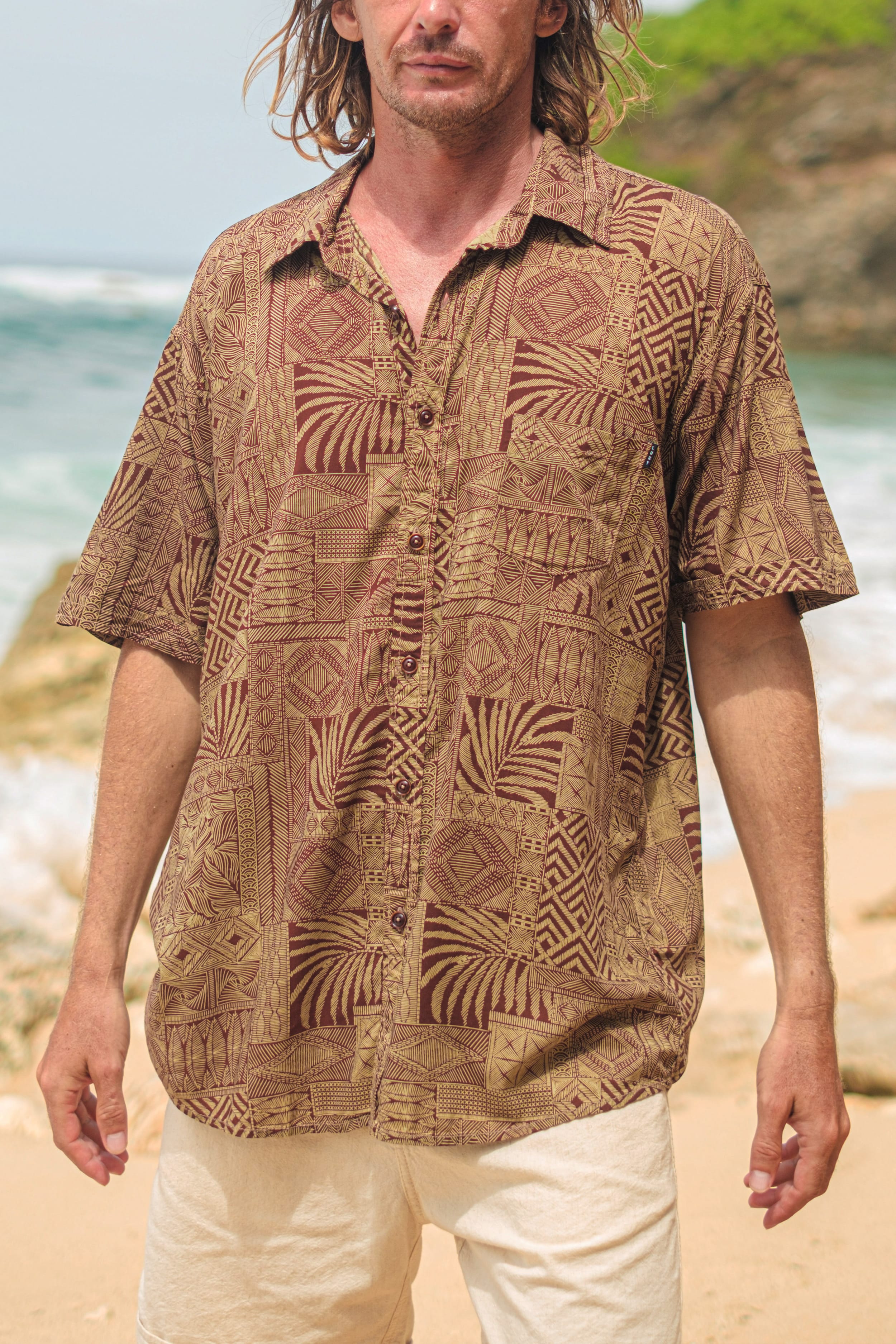 Living Stone Shirt - Man Shirt - LOST IN PARADISE