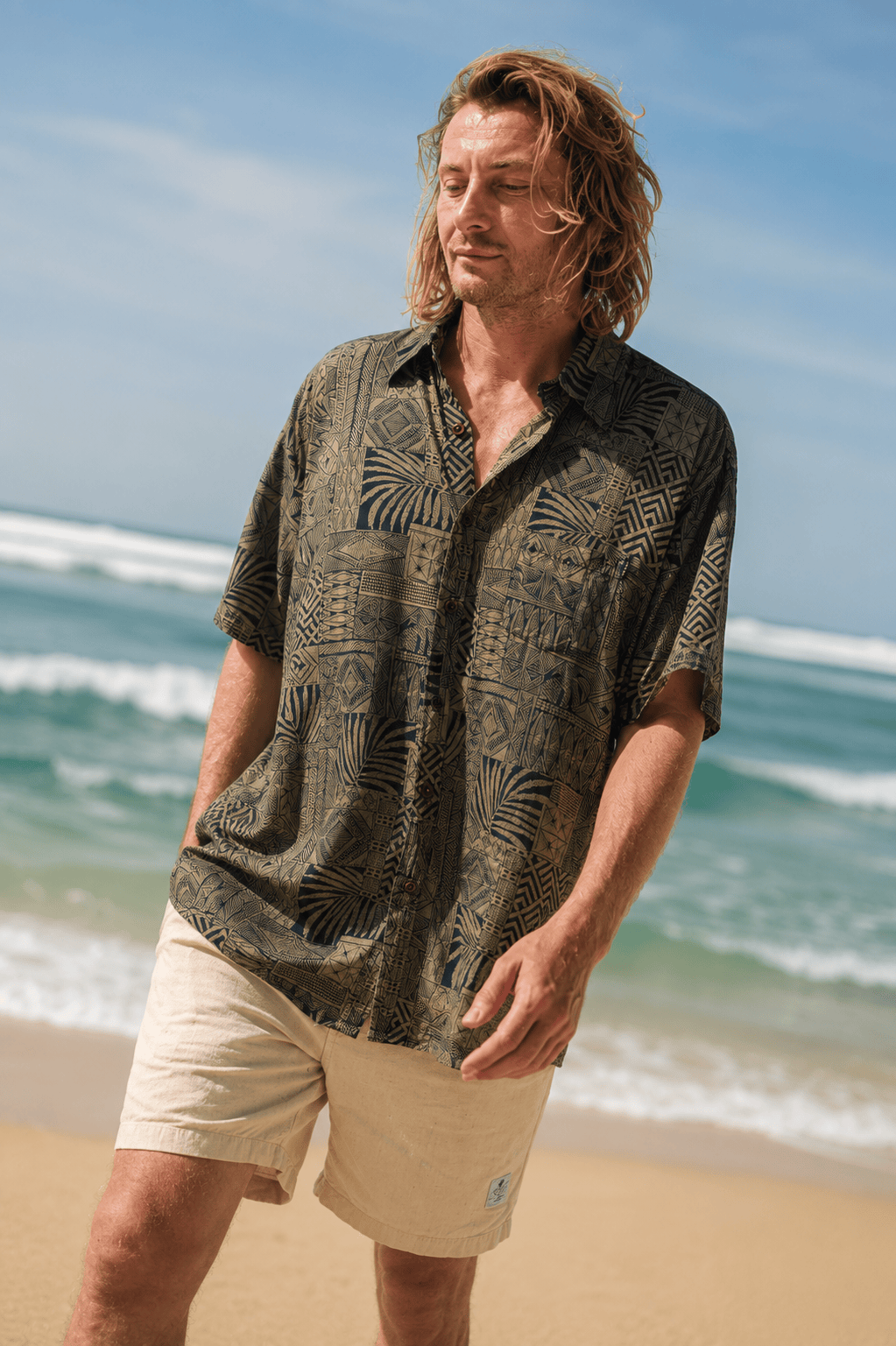 Living Stone Shirt - Man Shirt - LOST IN PARADISE