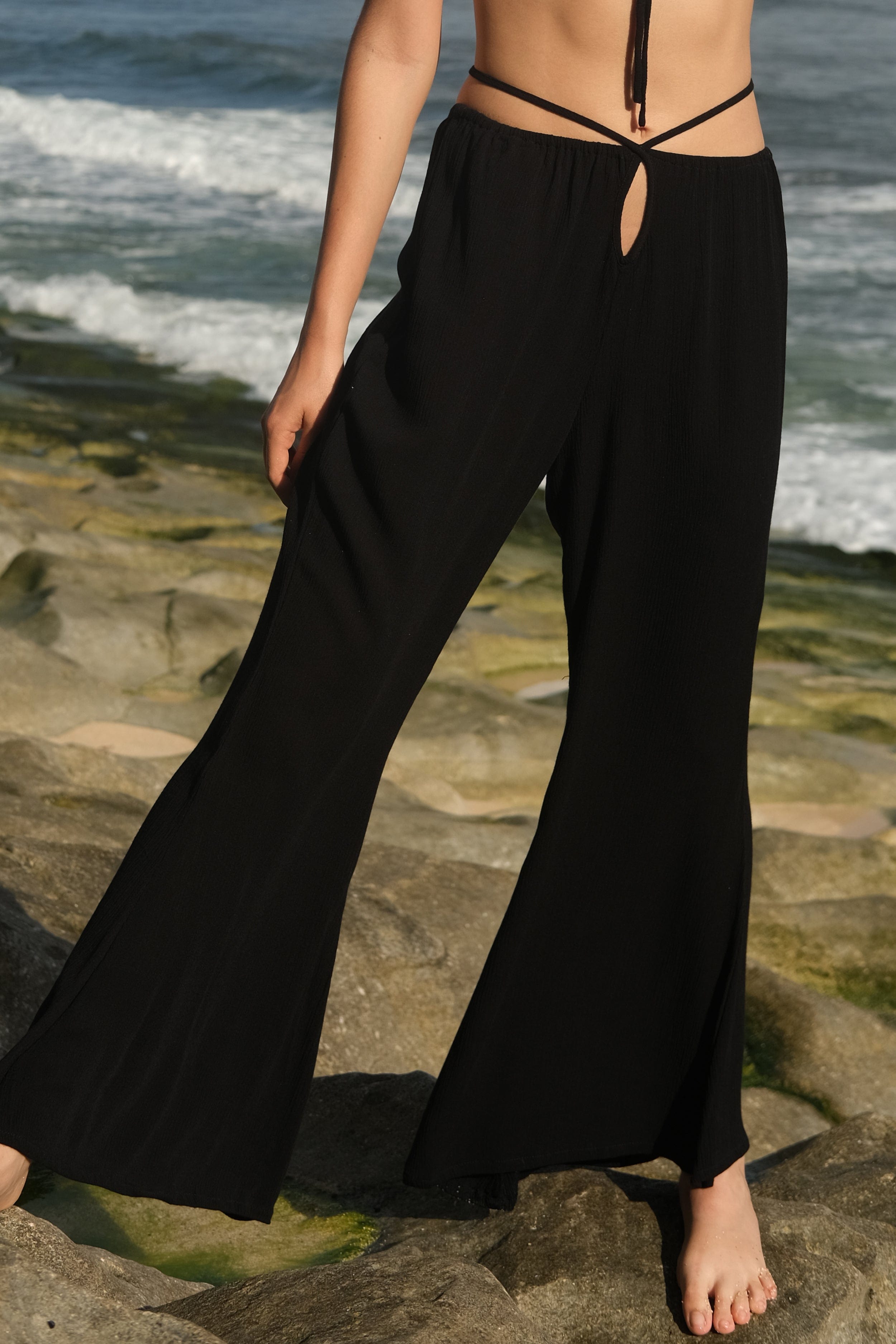 Nora Long Pant - Woman Pants - LOST IN PARADISE