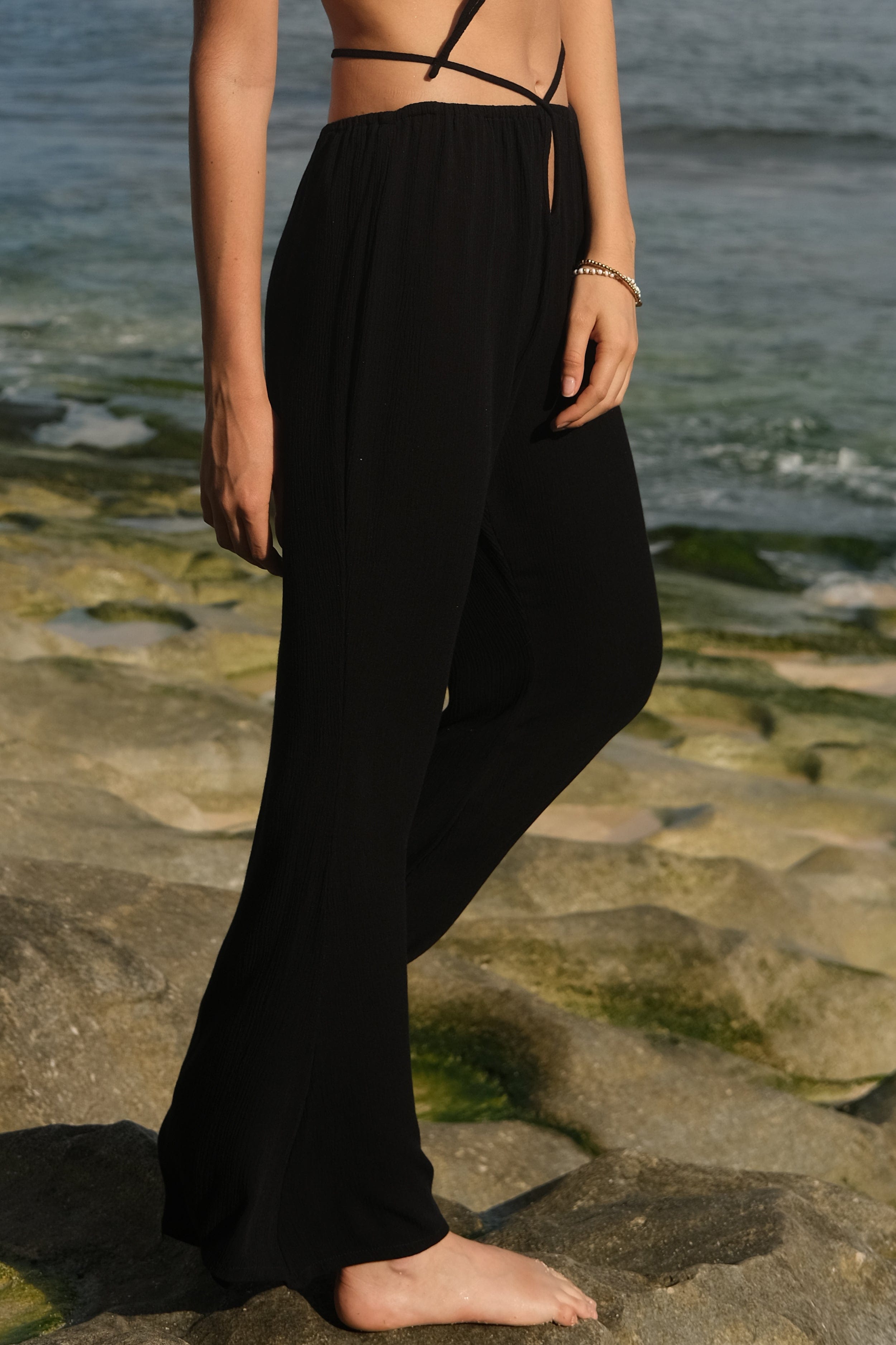 Nora Long Pant - Woman Pants - LOST IN PARADISE