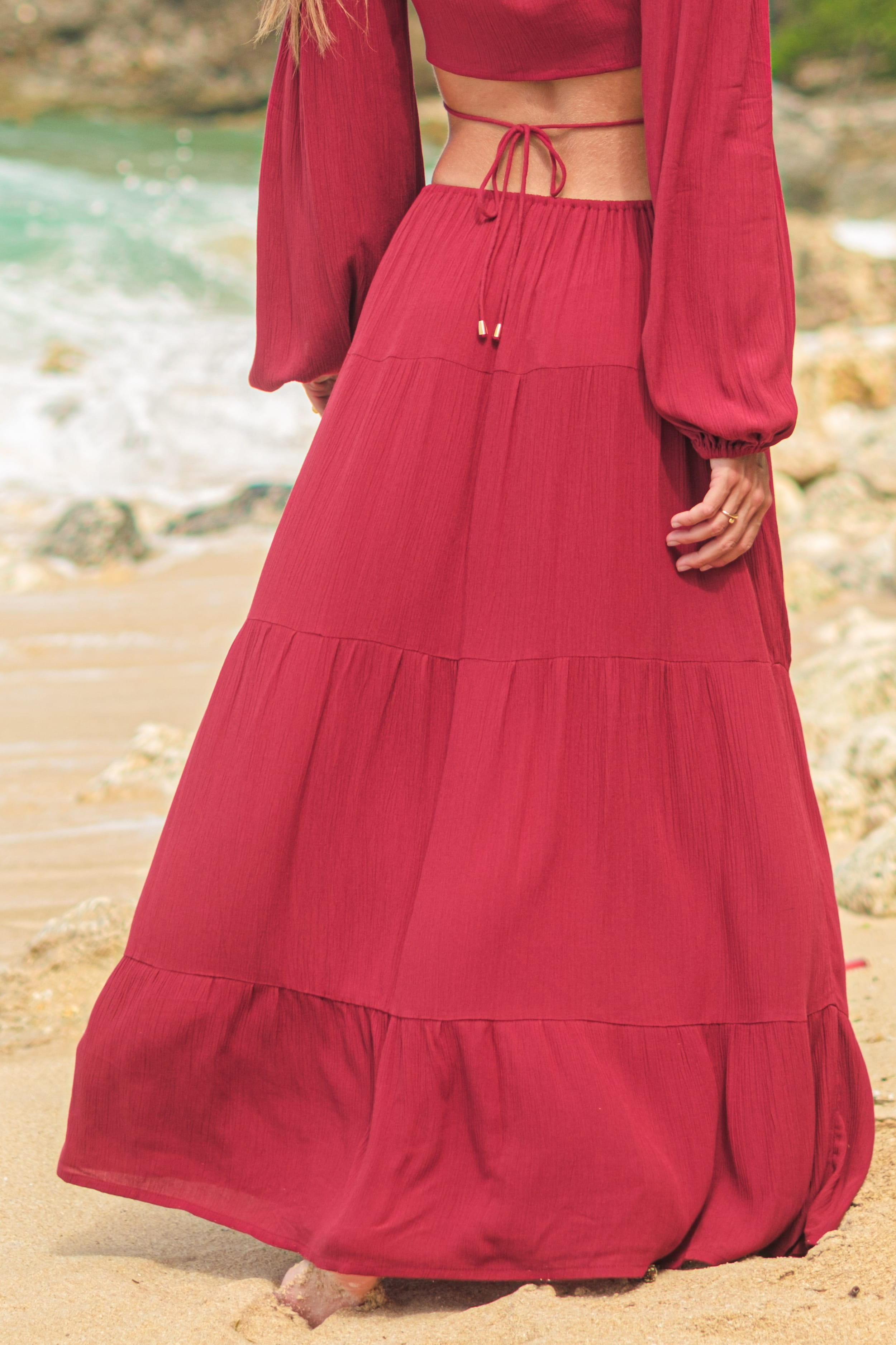 Paloma Long Skirt - Skirt - LOST IN PARADISE