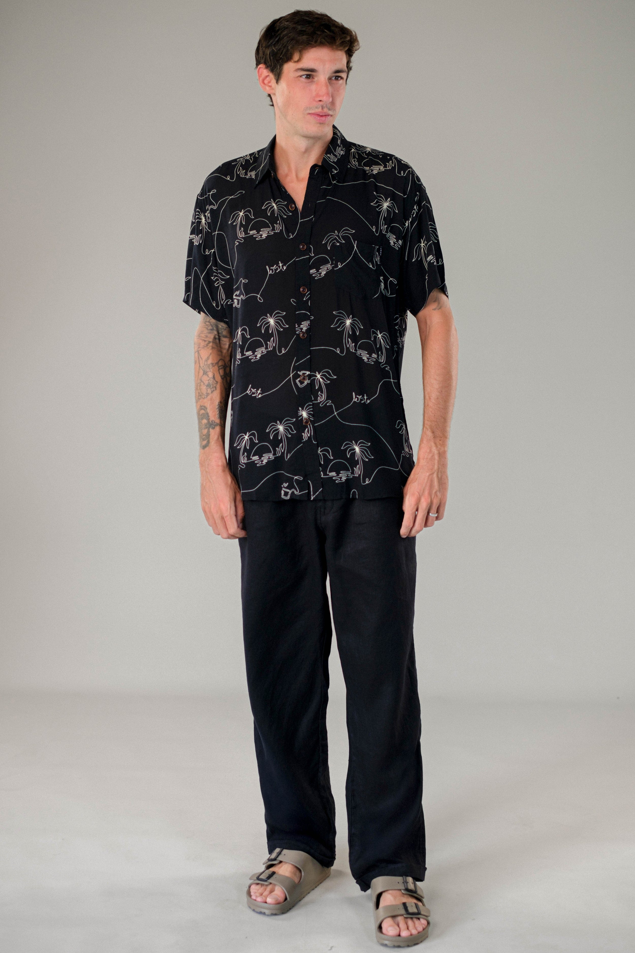 Paradise Line Shirt - Man Shirt - LOST IN PARADISE
