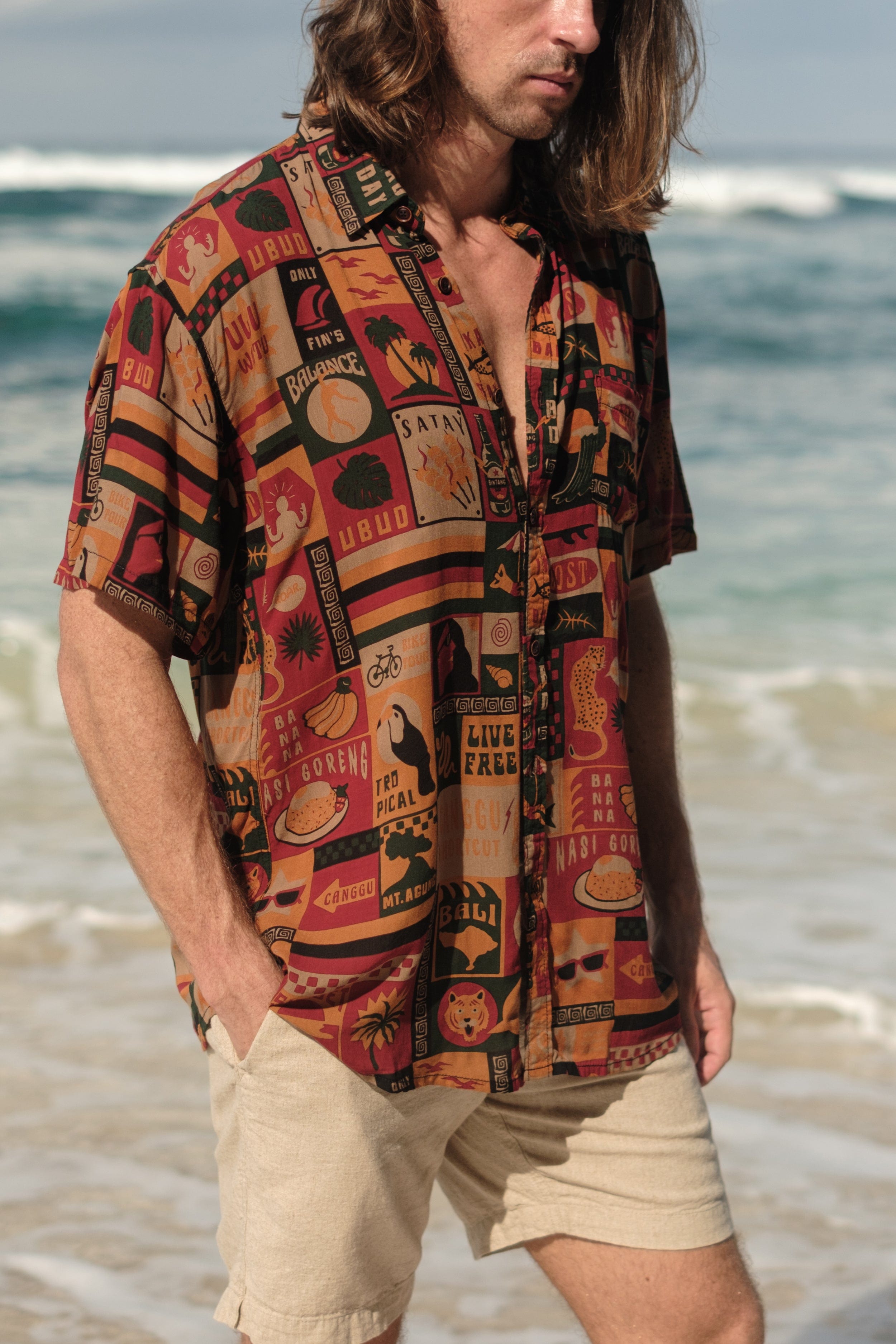 Bali's Best Shirt - Man Shirt - LOST IN PARADISE