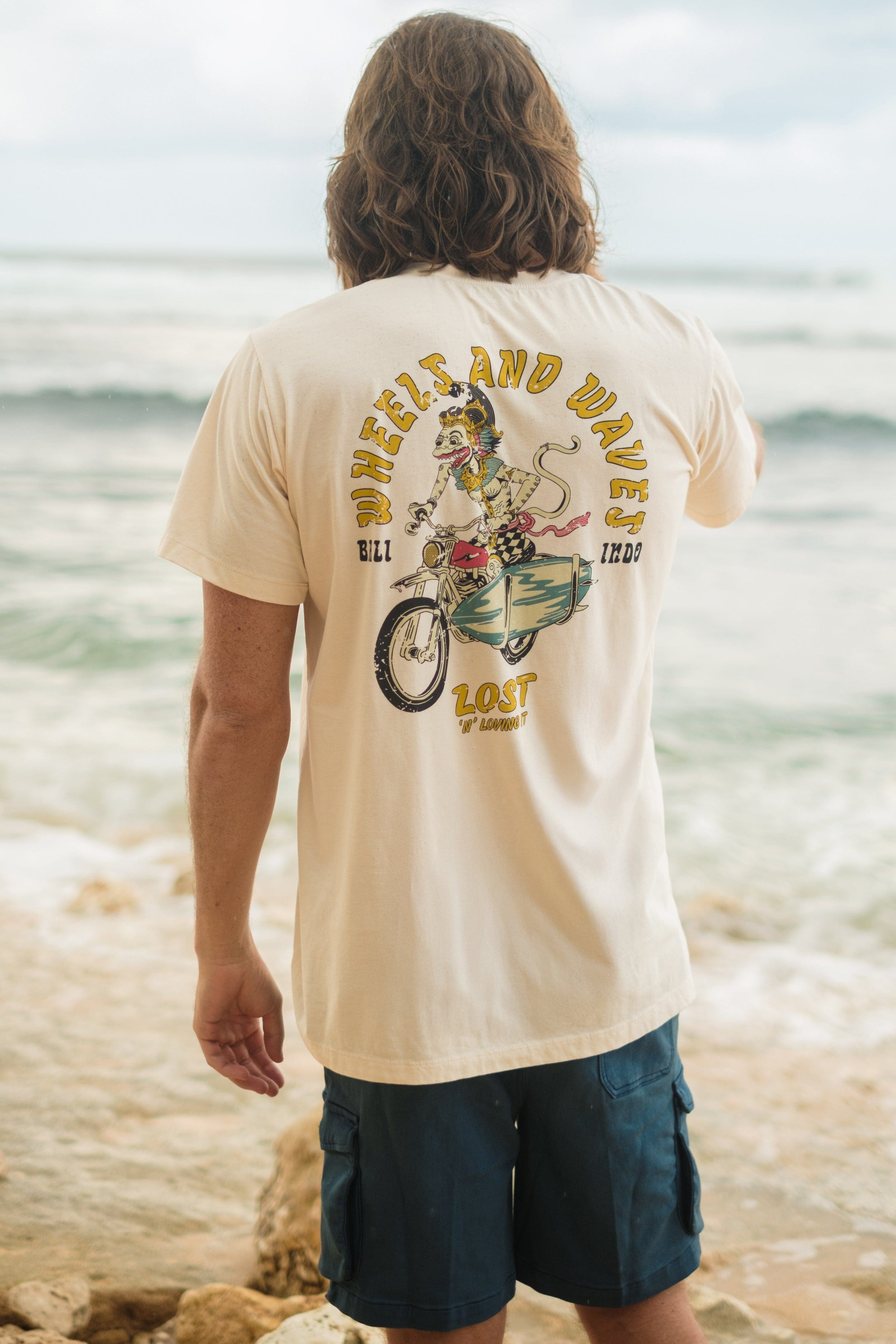Ts Hanoman - Man T-Shirt - LOST IN PARADISE
