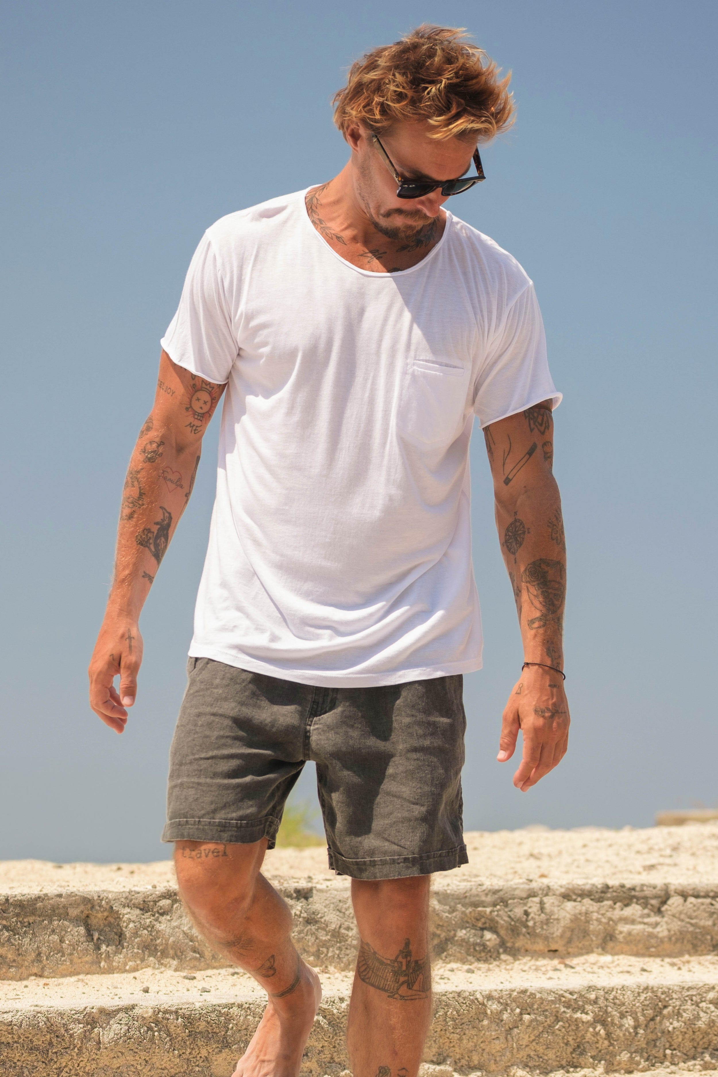 Summer Daze Tee Pocket - Man T-Shirt - LOST IN PARADISE