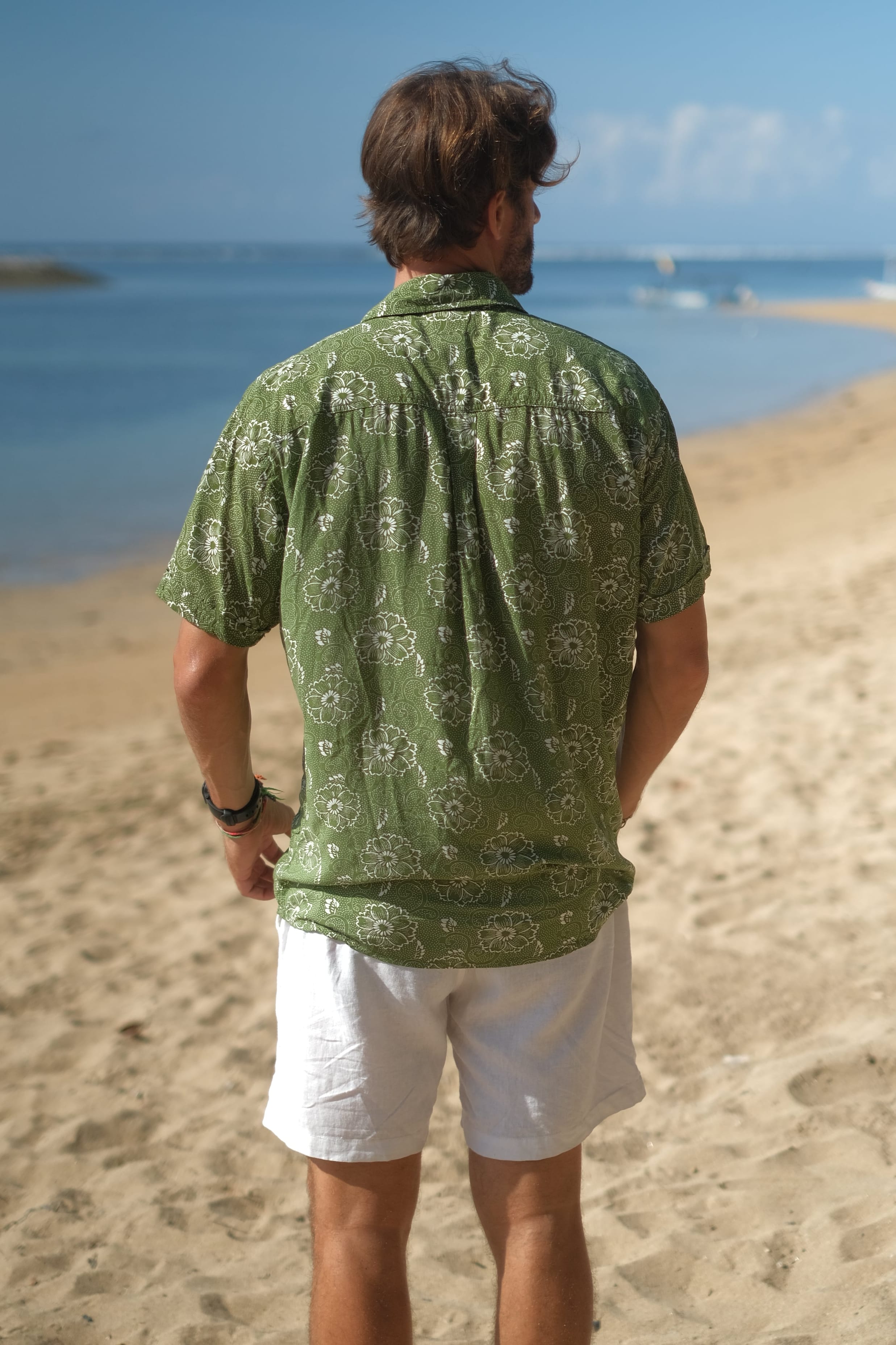 Shinto Flower Shirt - Man Shirt - LOST IN PARADISE