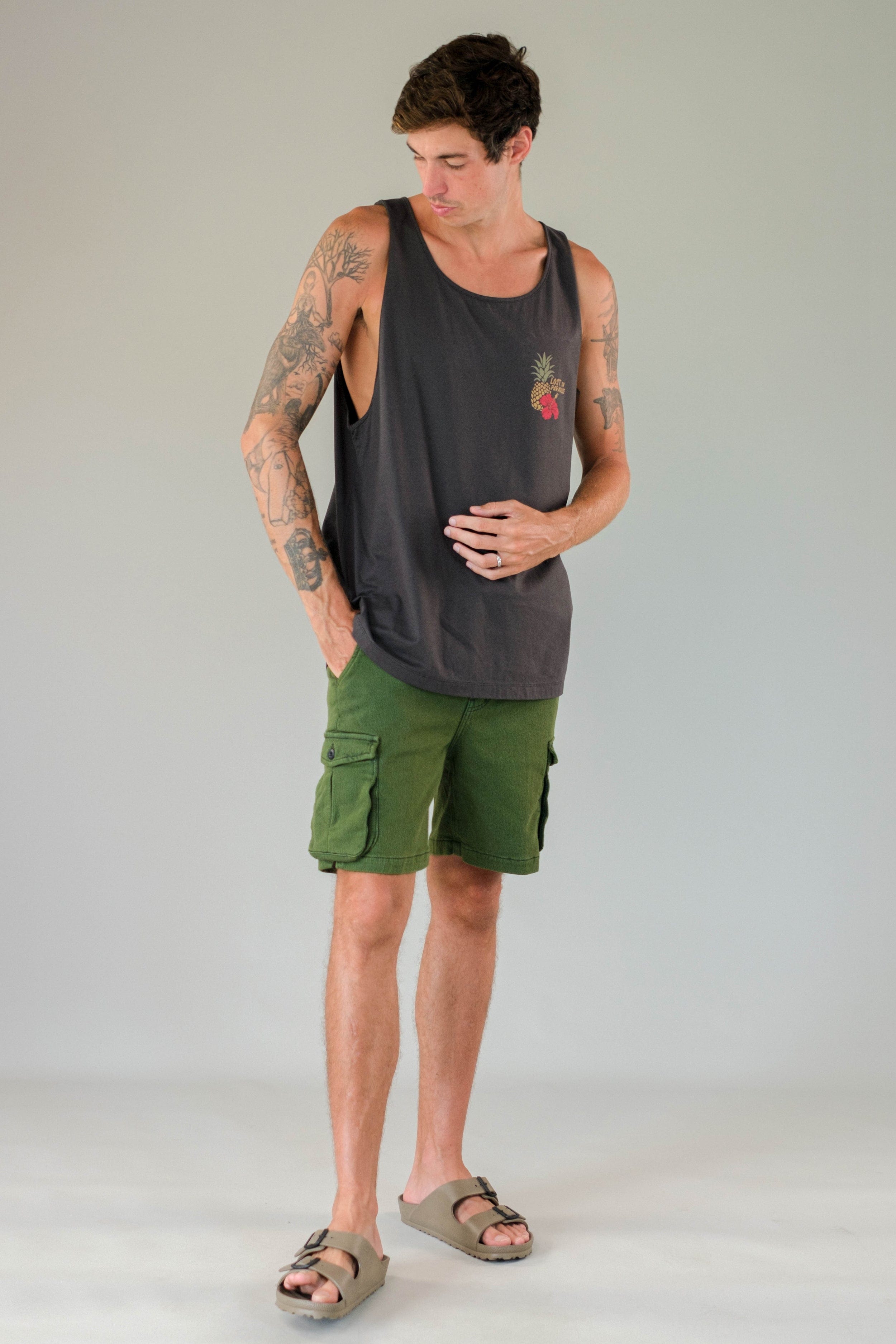 Justgo Short - Man Short - LOST IN PARADISE