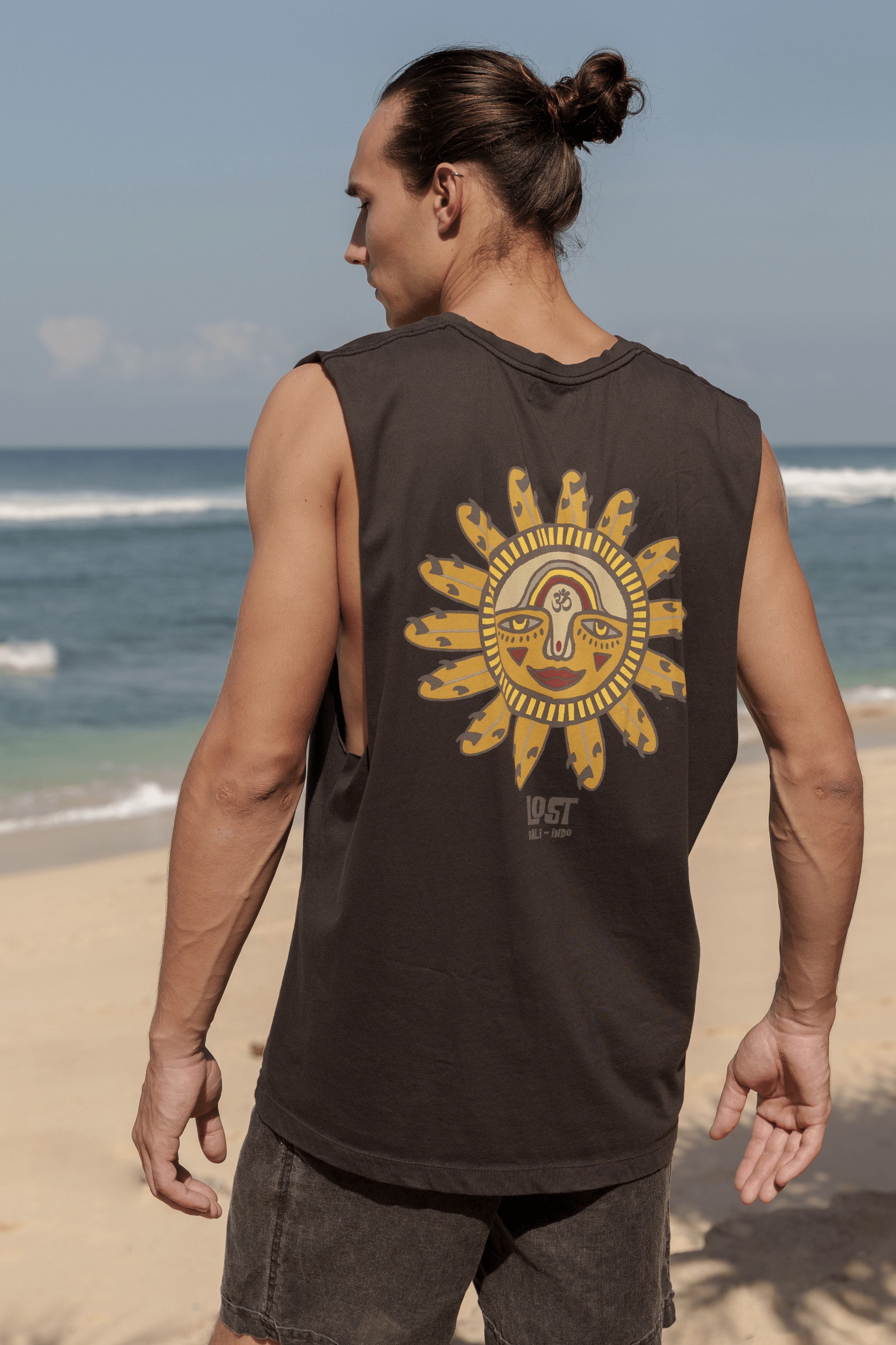 Sm Ghipsy Sun Board - Man Singlet - LOST IN PARADISE