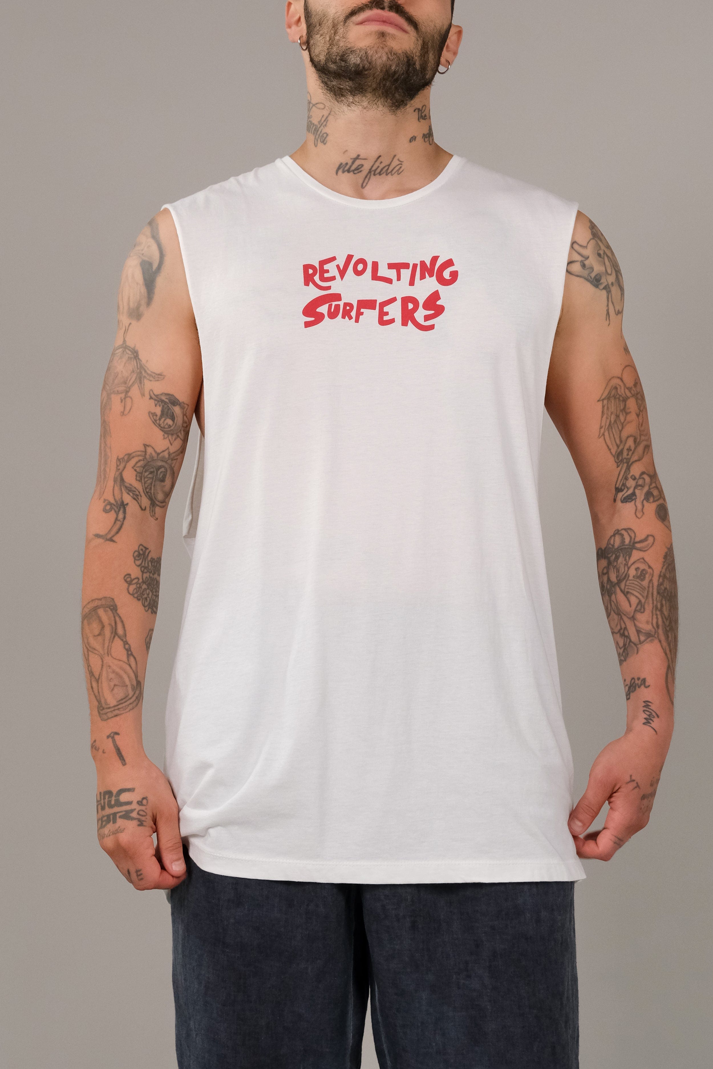 Sm Revolting Surfers - Man Singlet - LOST IN PARADISE