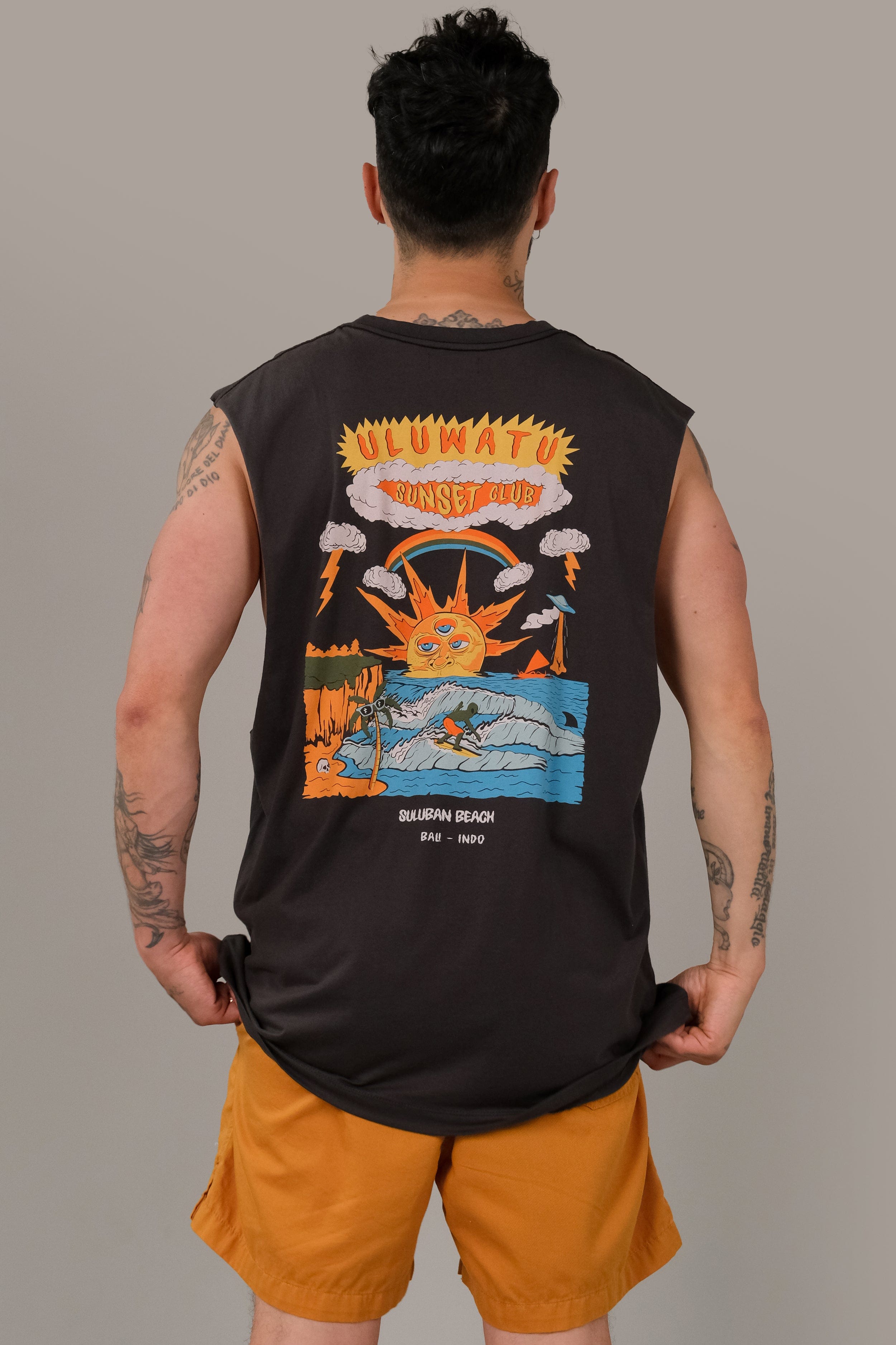 Sm Uluwatu Sunset Club - Man Singlet - LOST IN PARADISE