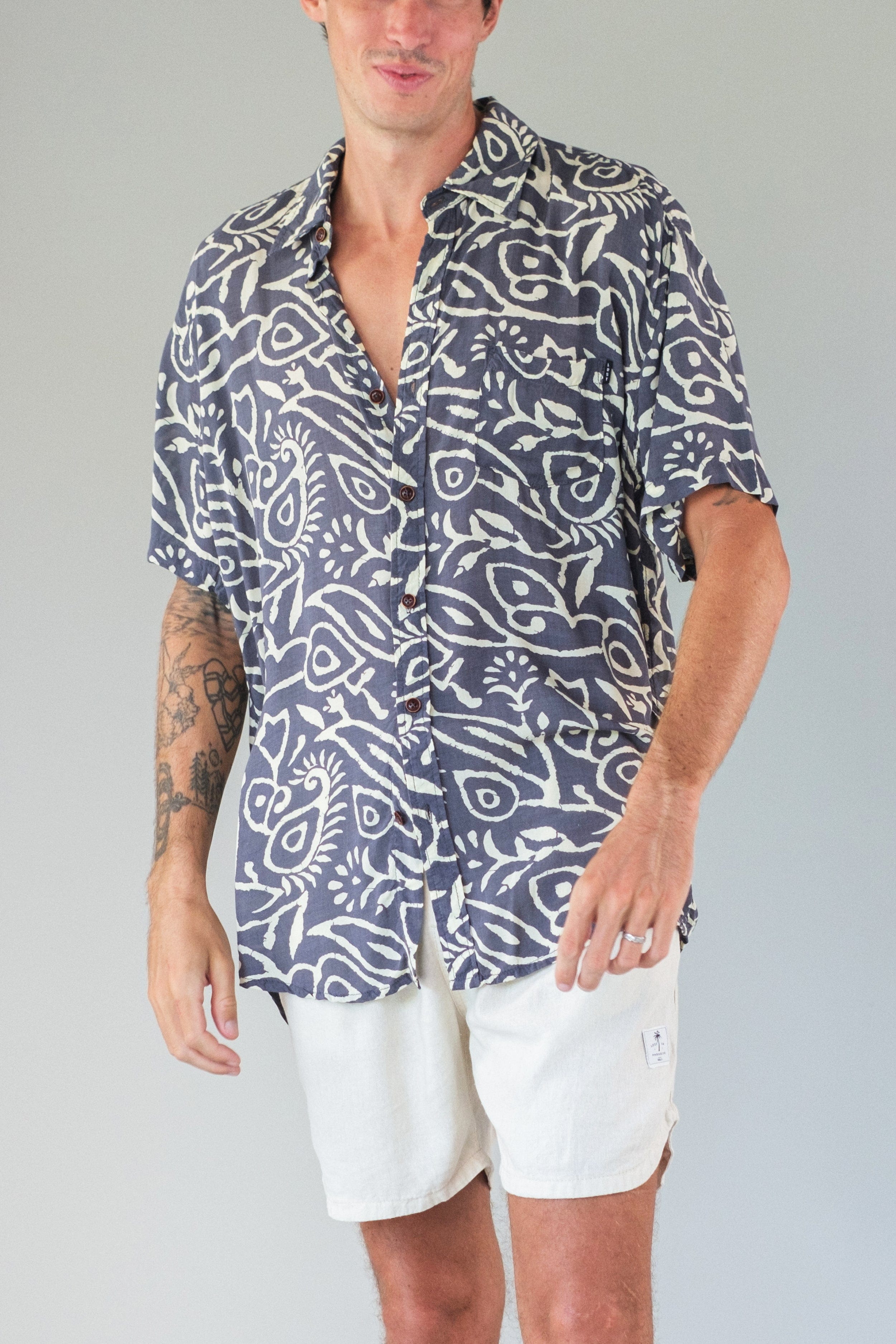 Sumba Shirt - Man Shirt - LOST IN PARADISE