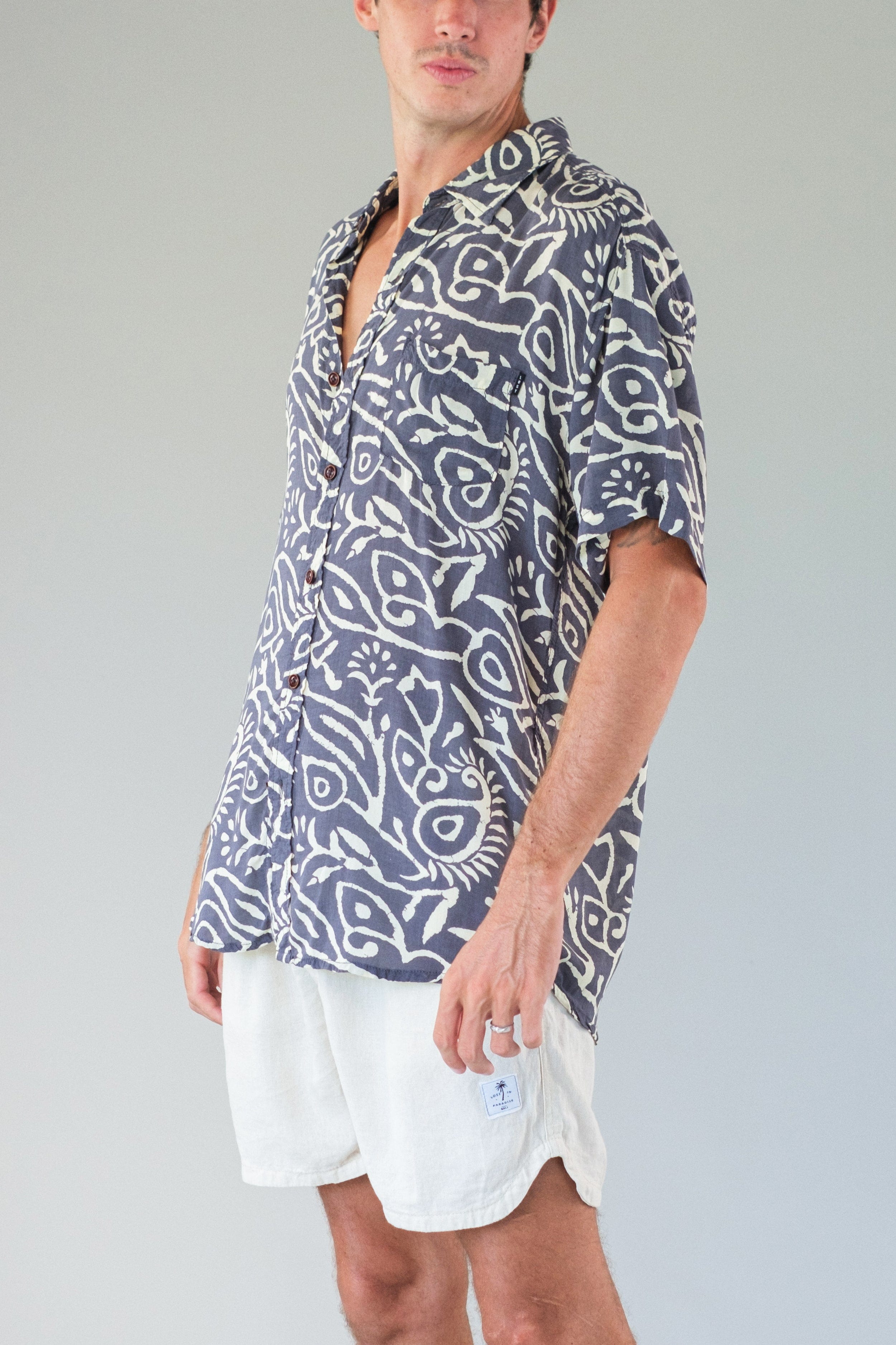 Sumba Shirt - Man Shirt - LOST IN PARADISE