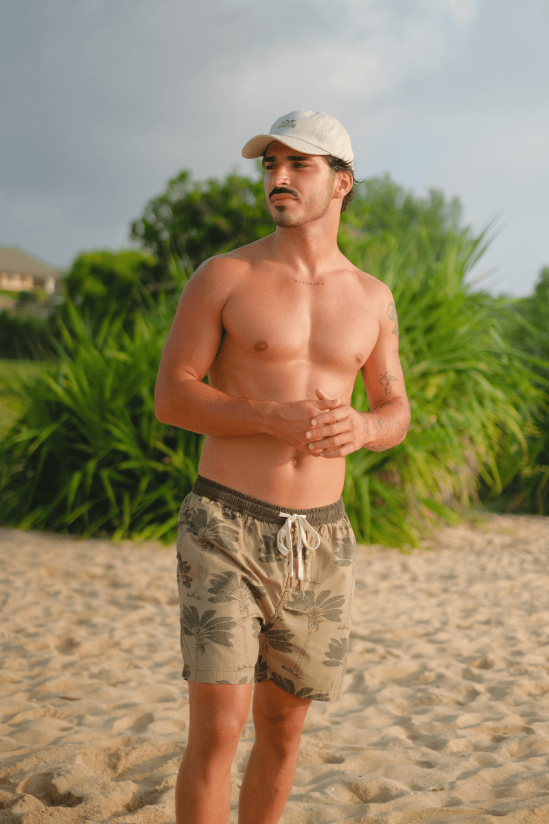 Traveller Palm Short - Man Short - LOST IN PARADISE