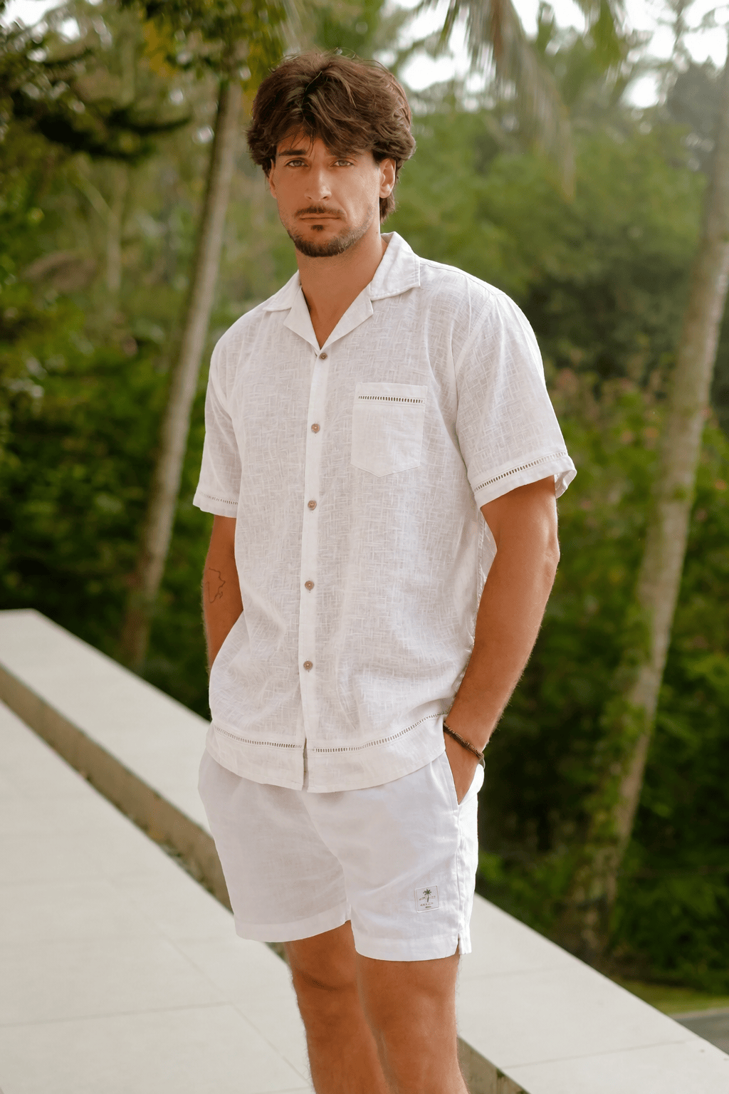 Trim Shirt - Man Shirt - LOST IN PARADISE
