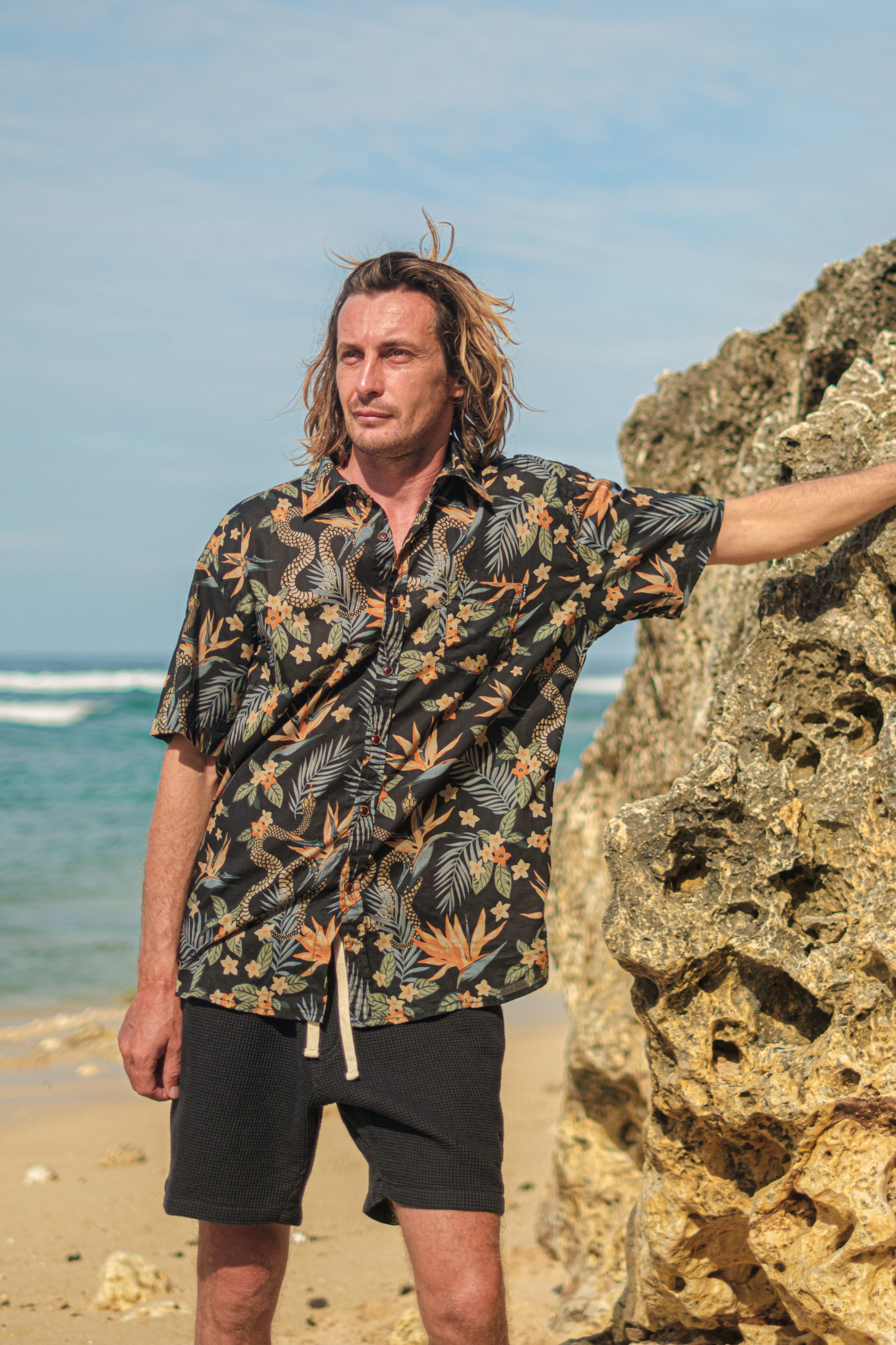 Troposnake Shirt - Man Shirt - LOST IN PARADISE