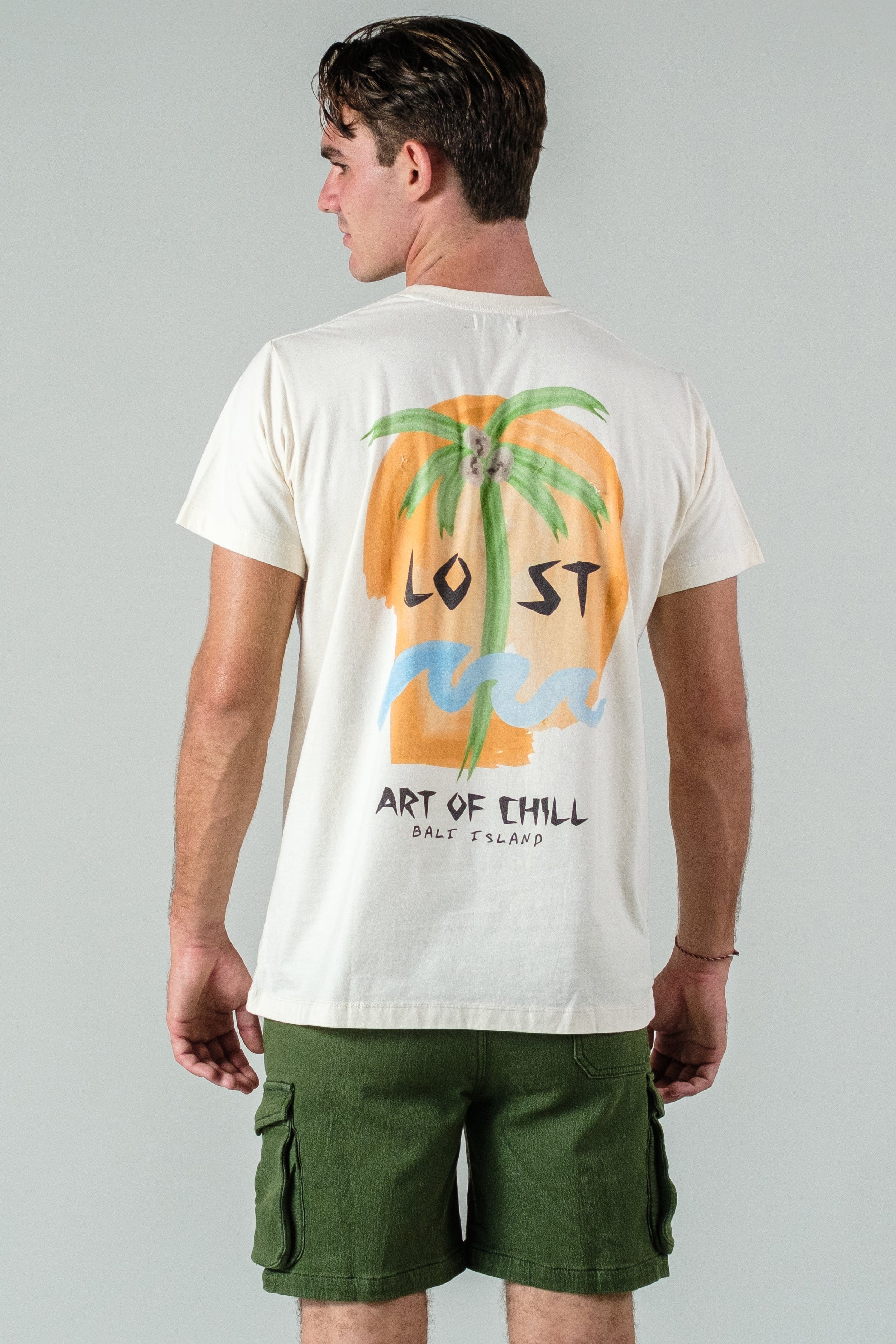 Ts Art Chill Paint Brush - Man T-Shirt - LOST IN PARADISE