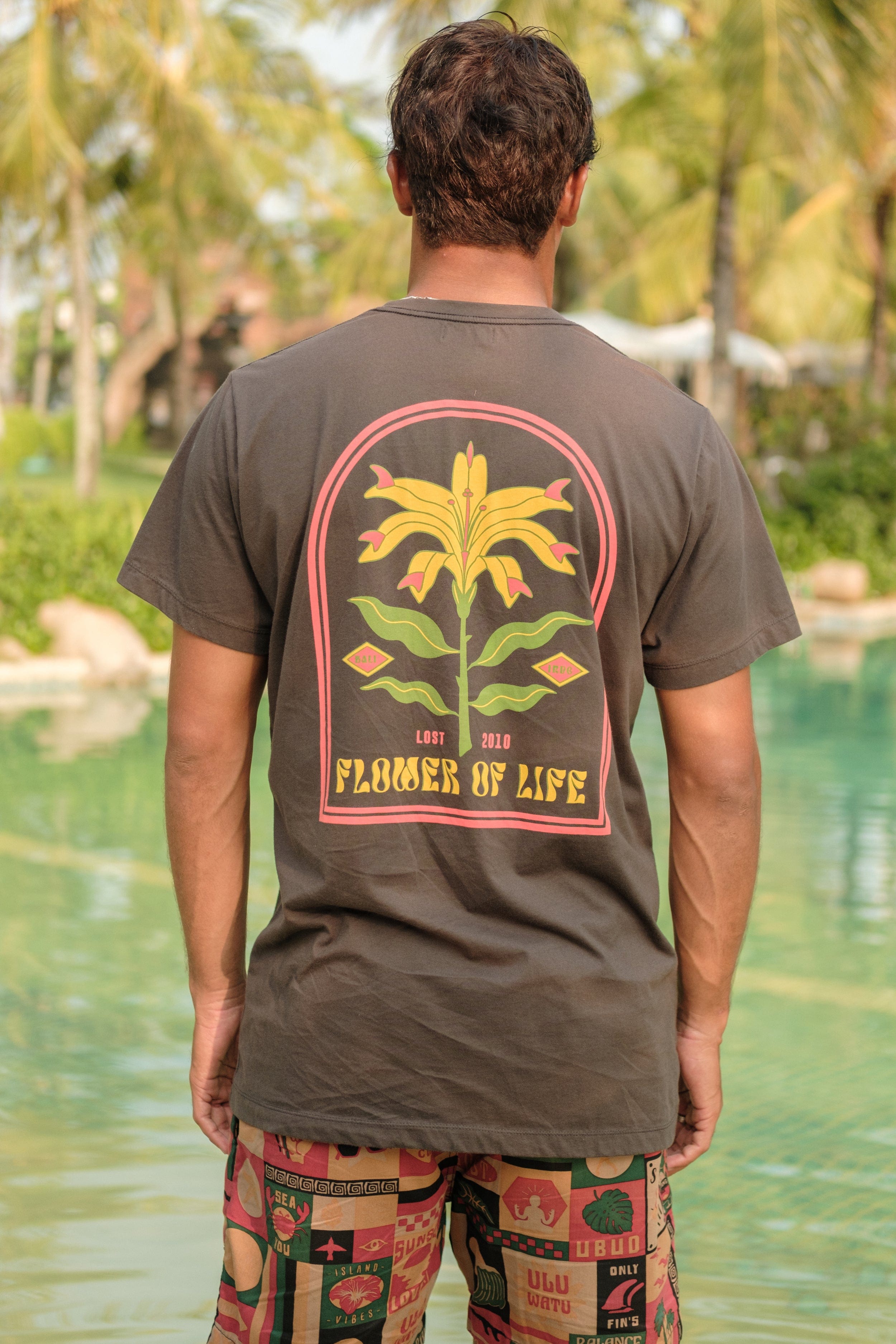 Ts Flowe of Life - Man T-Shirt - LOST IN PARADISE