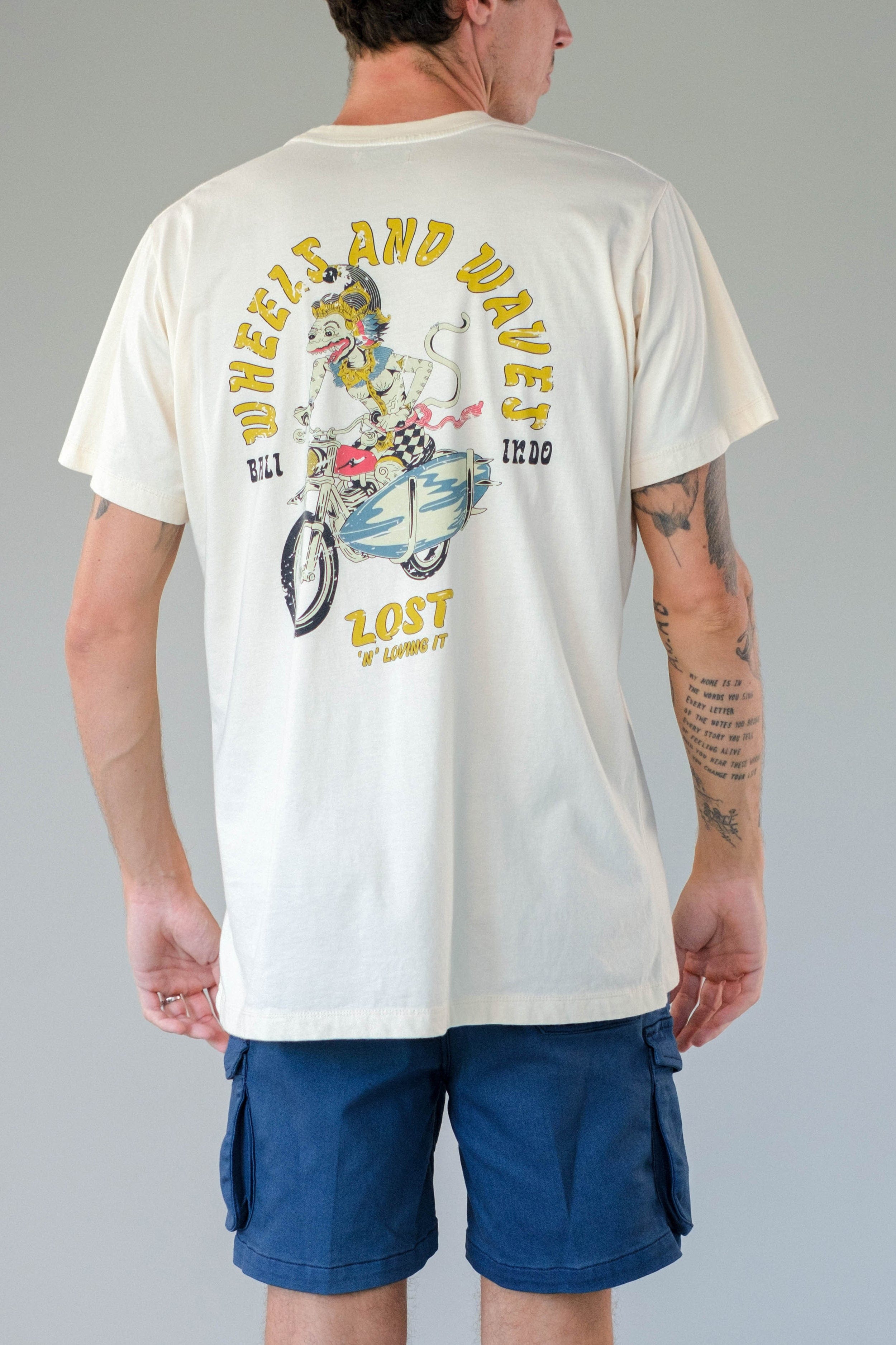 Ts Hanoman - Man T-Shirt - LOST IN PARADISE