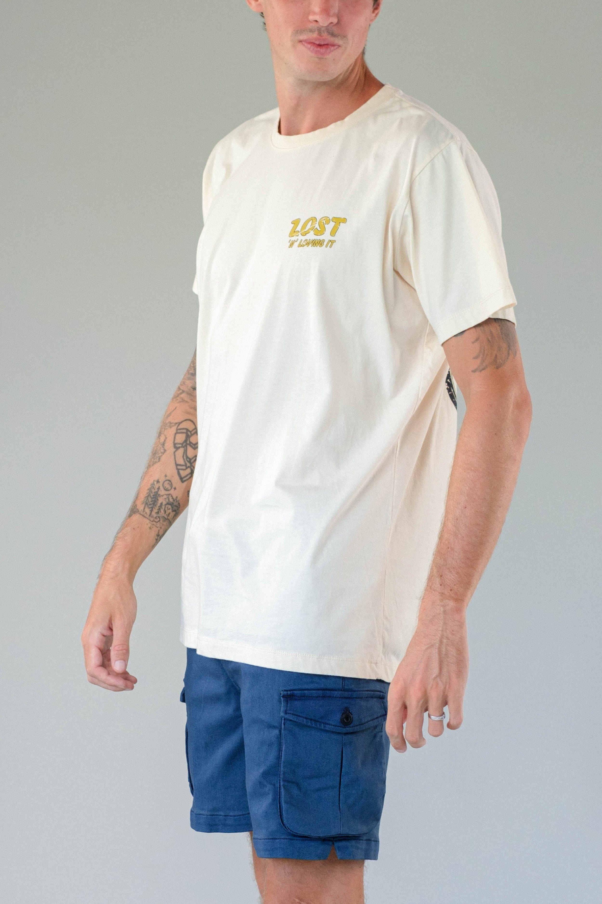 Ts Hanoman - Man T-Shirt - LOST IN PARADISE