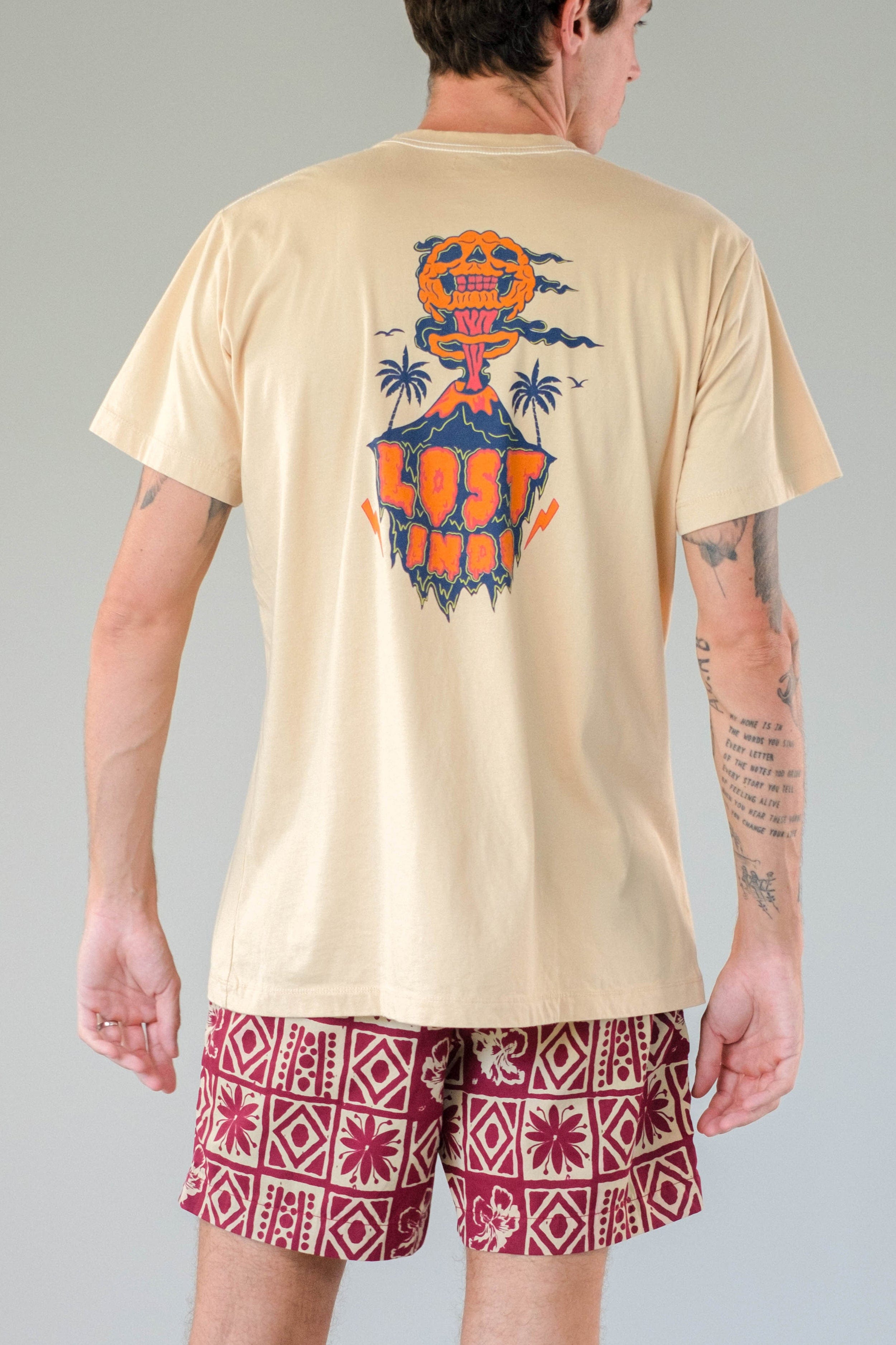 Ts Lava Lost - Man T-Shirt - LOST IN PARADISE