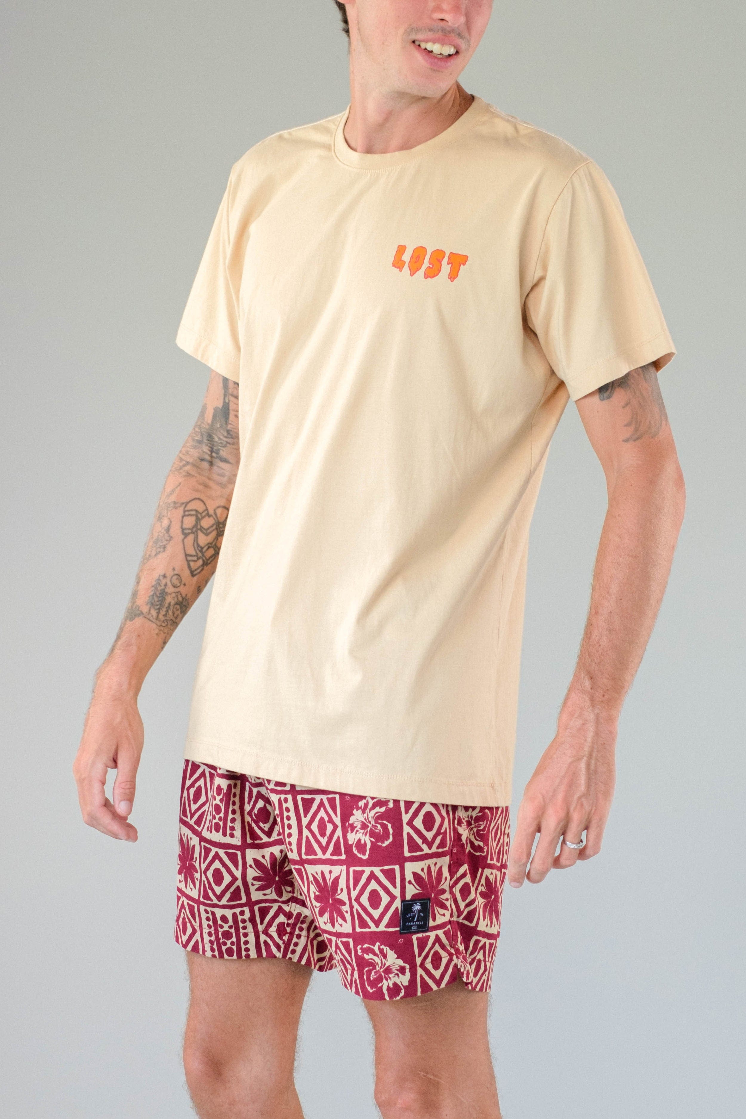 Ts Lava Lost - Man T-Shirt - LOST IN PARADISE