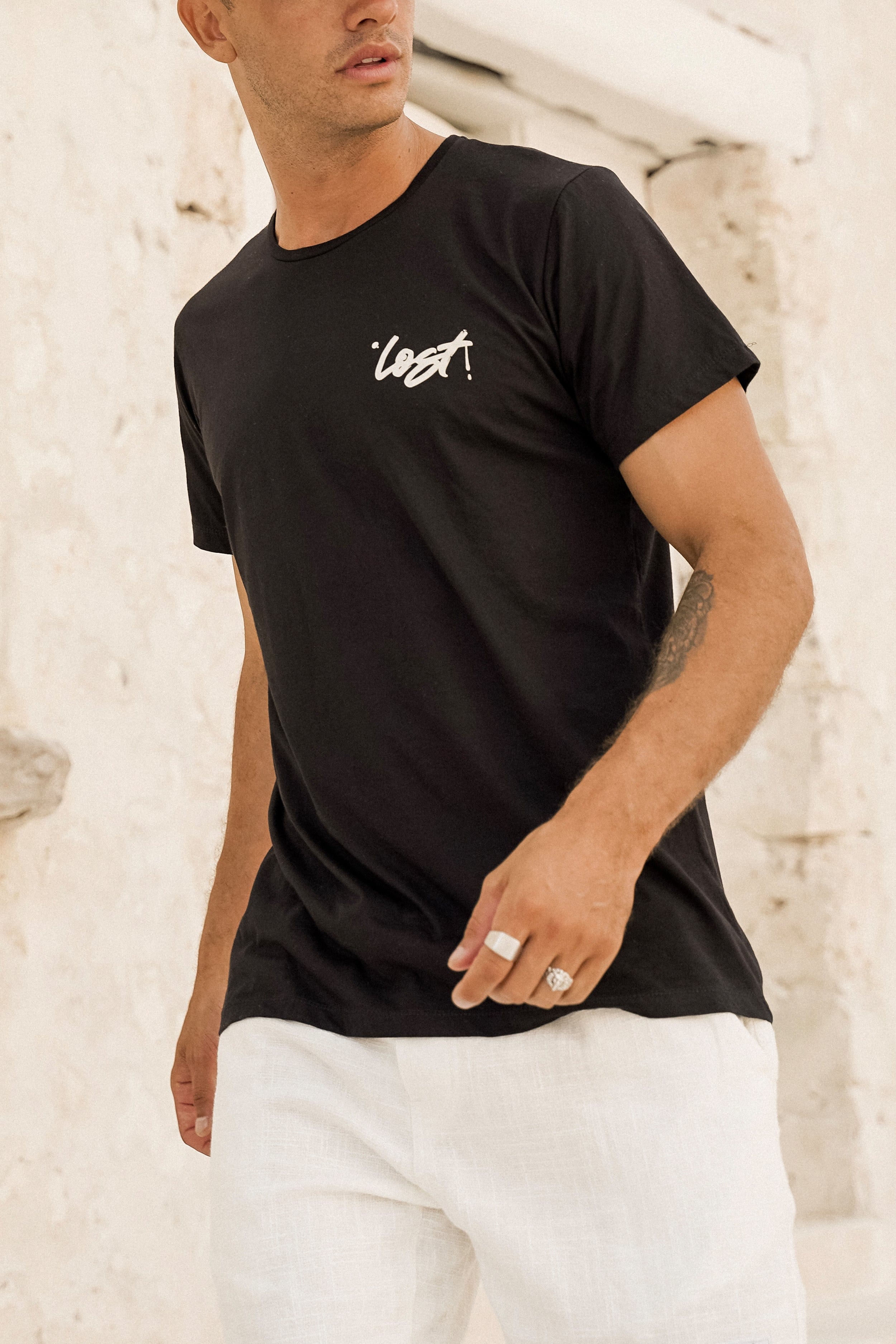 Ts Live Free - Man T-Shirt - LOST IN PARADISE