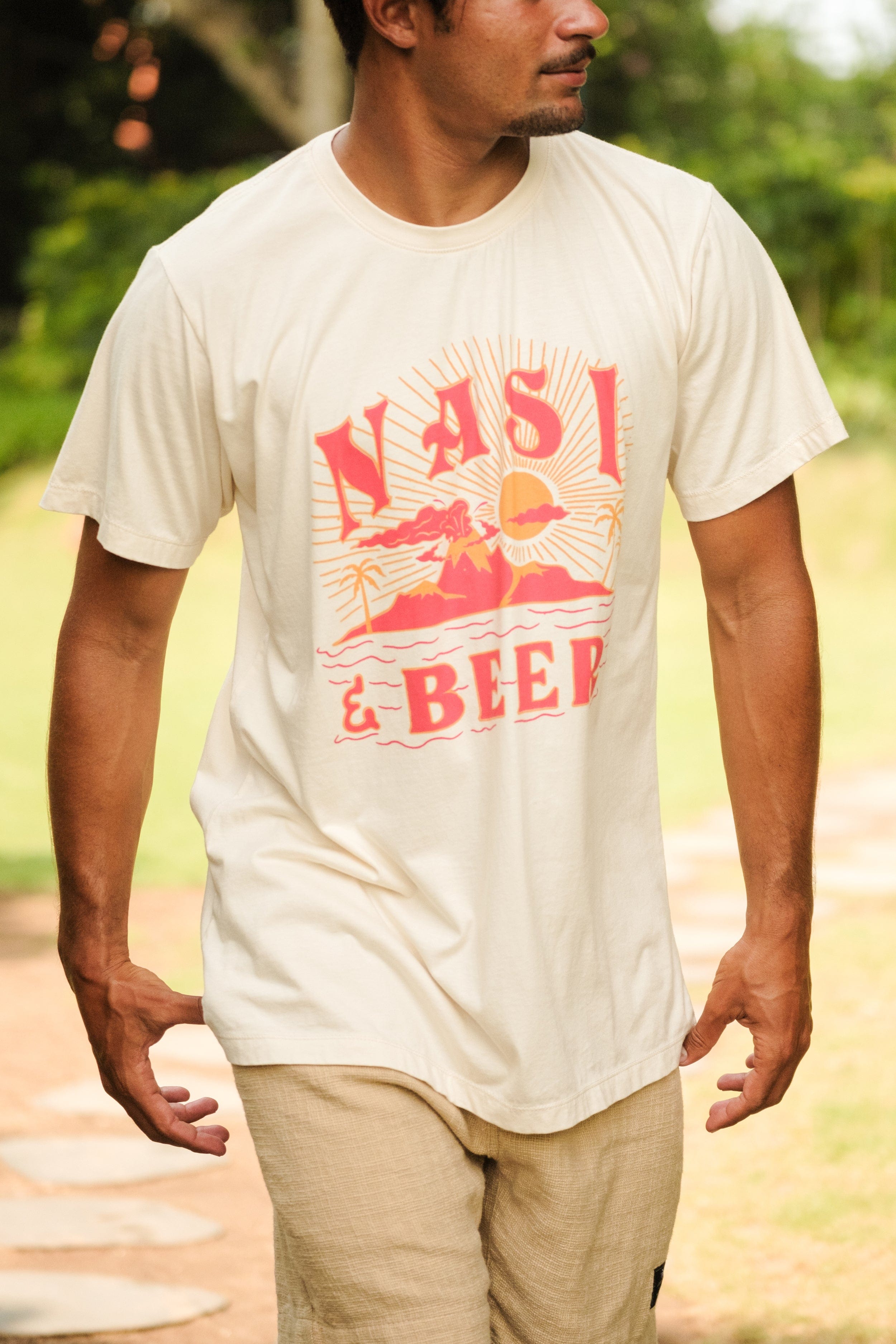 Ts Nasi & Beer - Man T-Shirt - LOST IN PARADISE