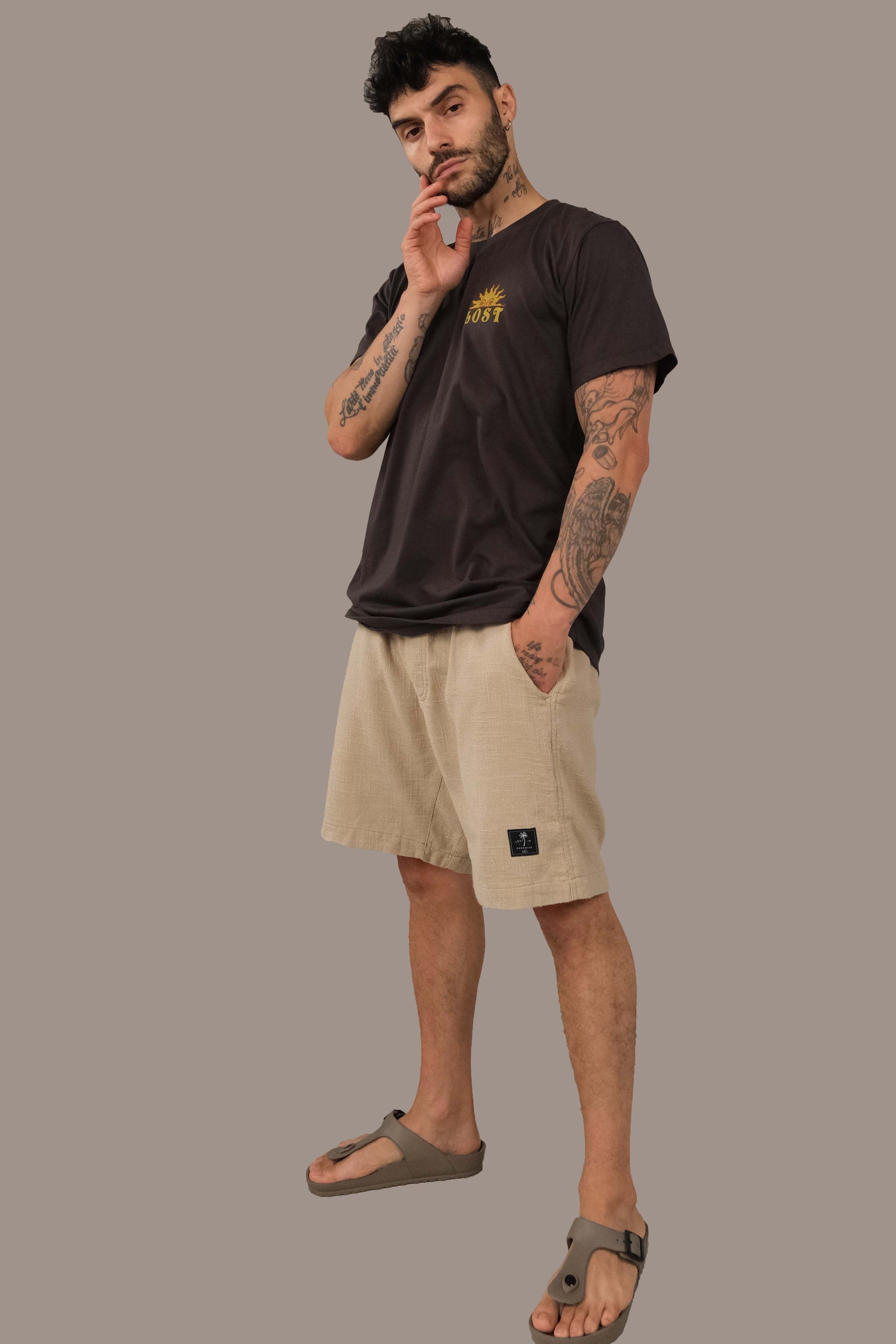 Ts Buenos Dias - Man T-Shirt - LOST IN PARADISE