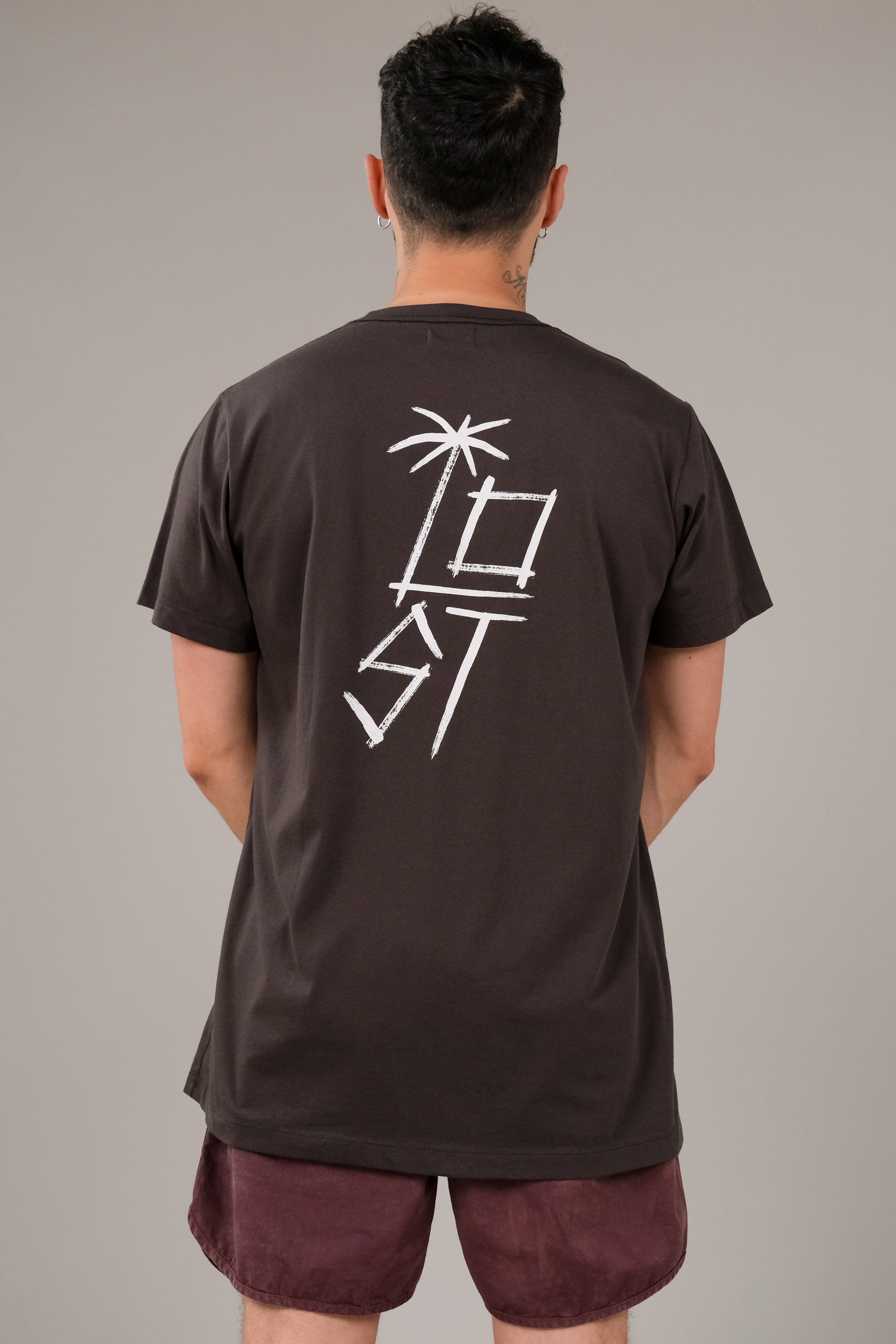 Ts Line Brush Lost - Man T-Shirt - LOST IN PARADISE