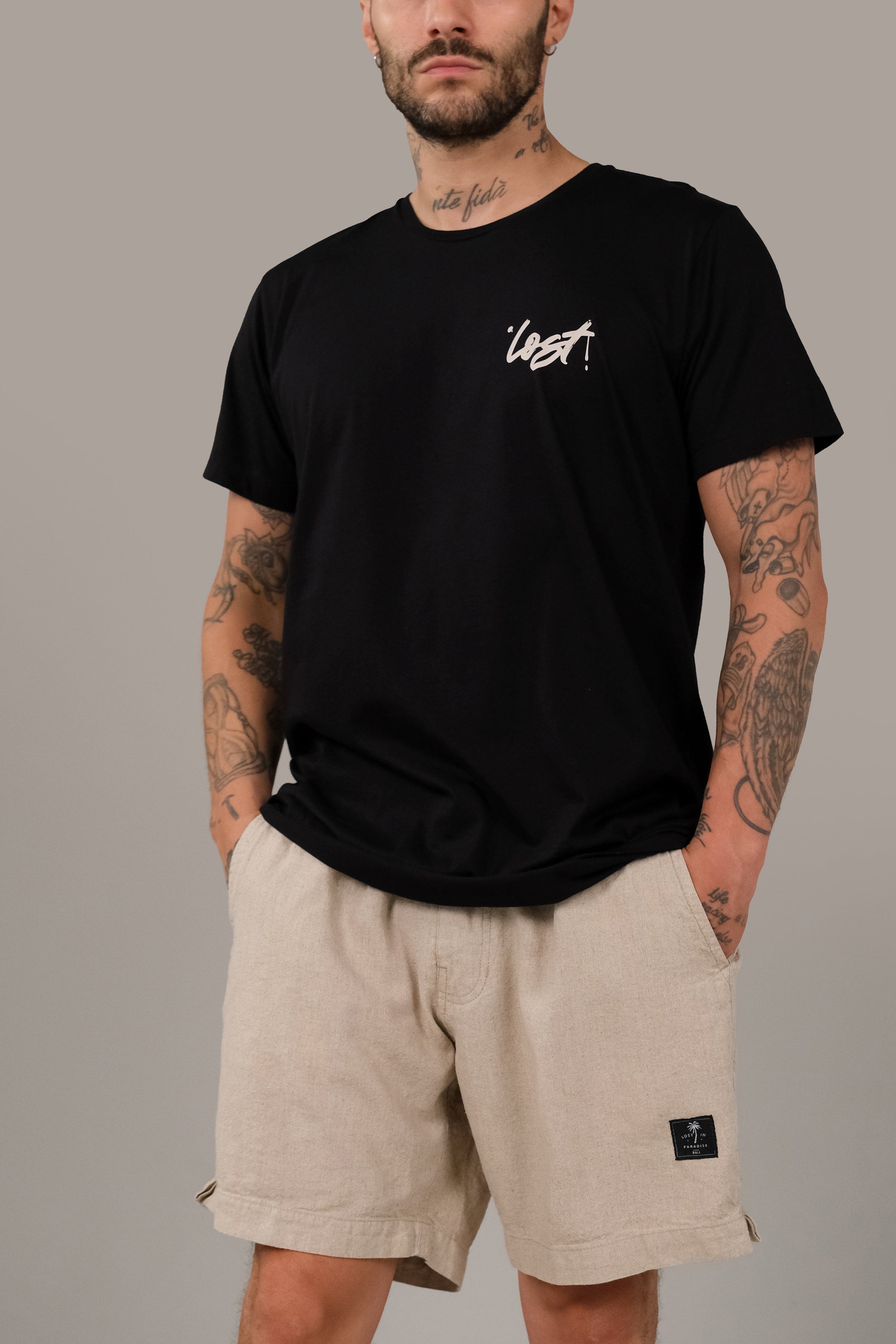 Ts Live Free - Man T-Shirt - LOST IN PARADISE