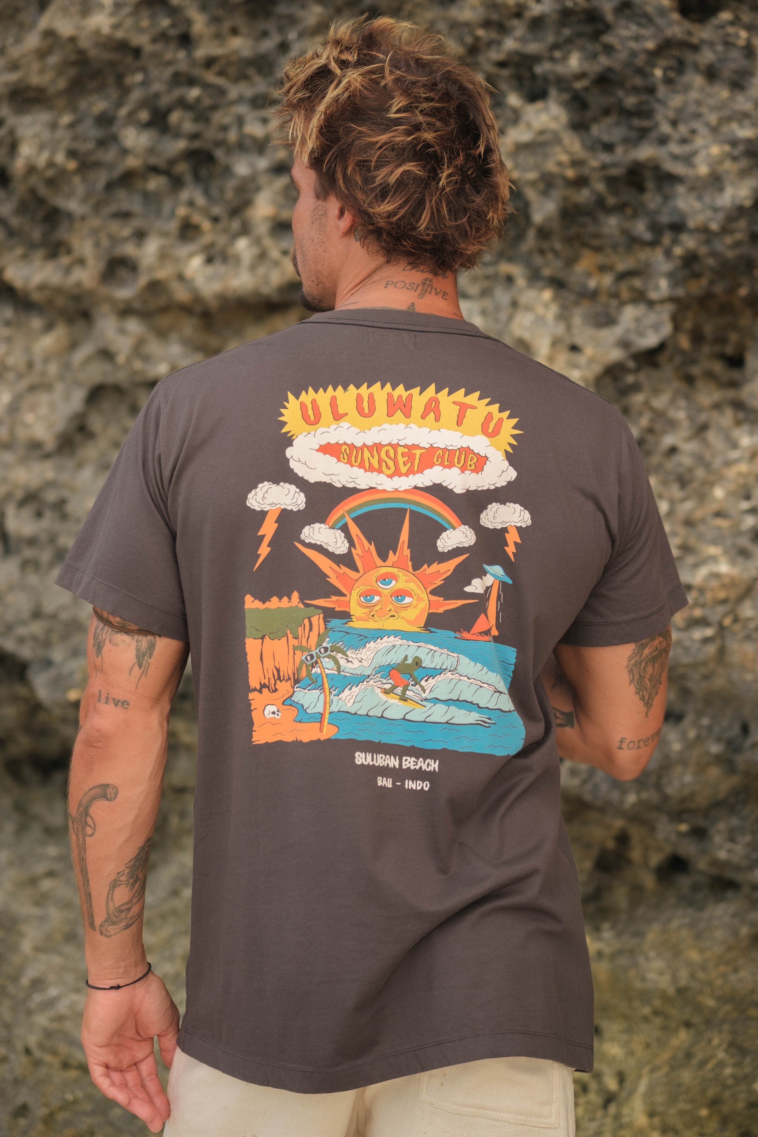 Ts Uluwatu Sunset Club - Man T-Shirt - LOST IN PARADISE