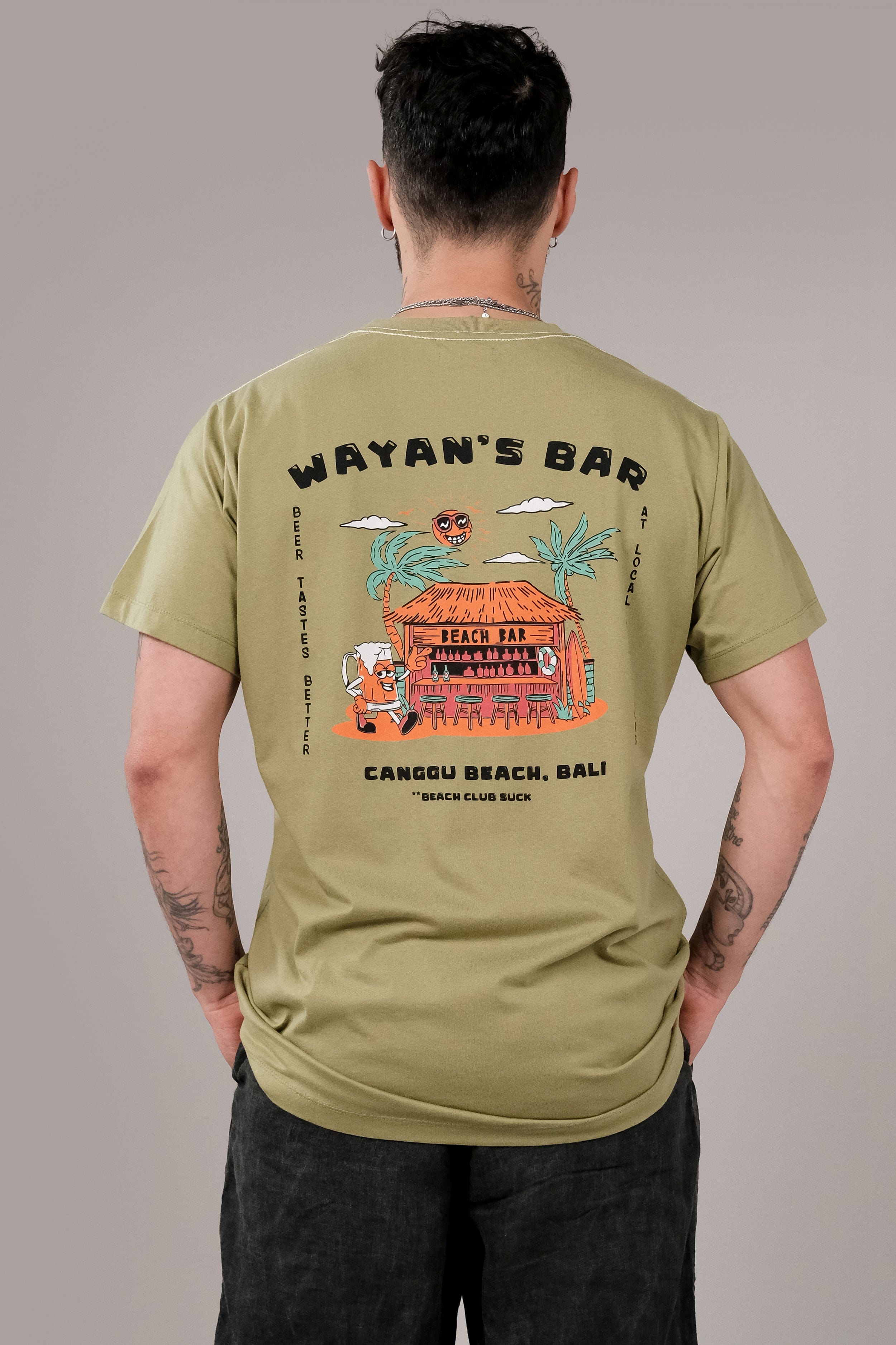 Ts Wayan's - Man T-Shirt - LOST IN PARADISE