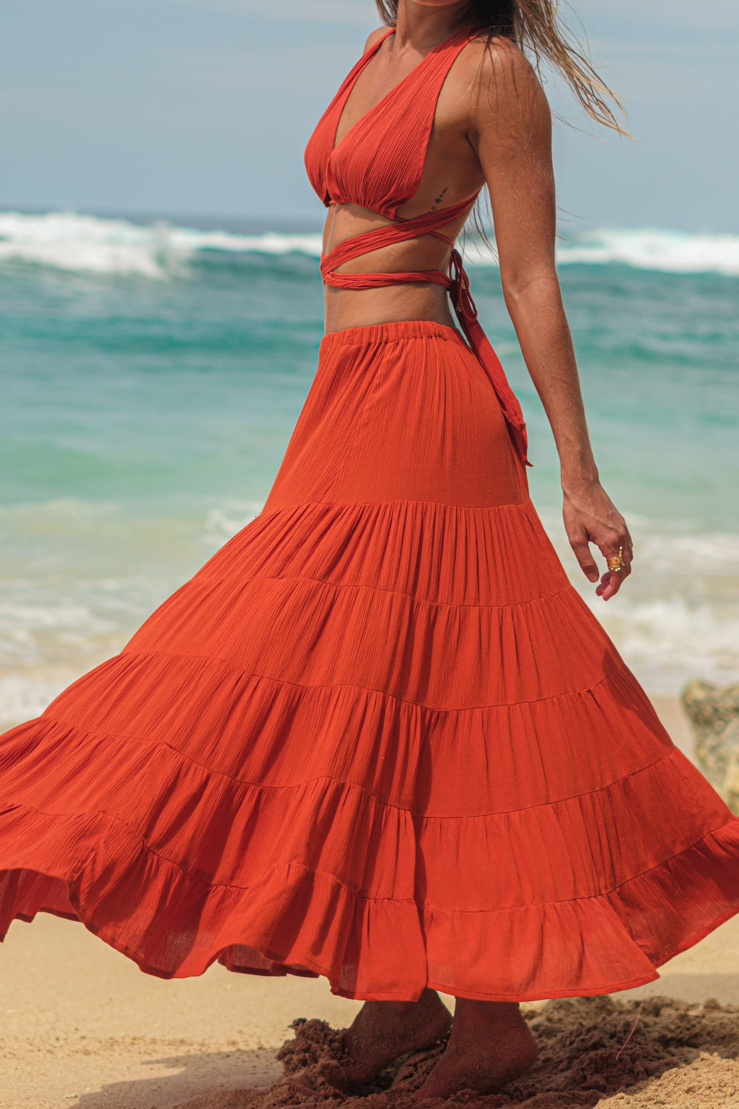 Yaya Long Skirt - Skirt - LOST IN PARADISE