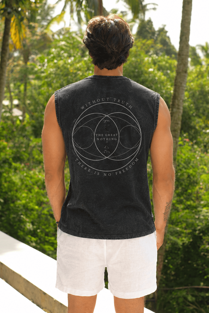 LVM Great Notice - Man Singlet - VERITAS & LIBERTE