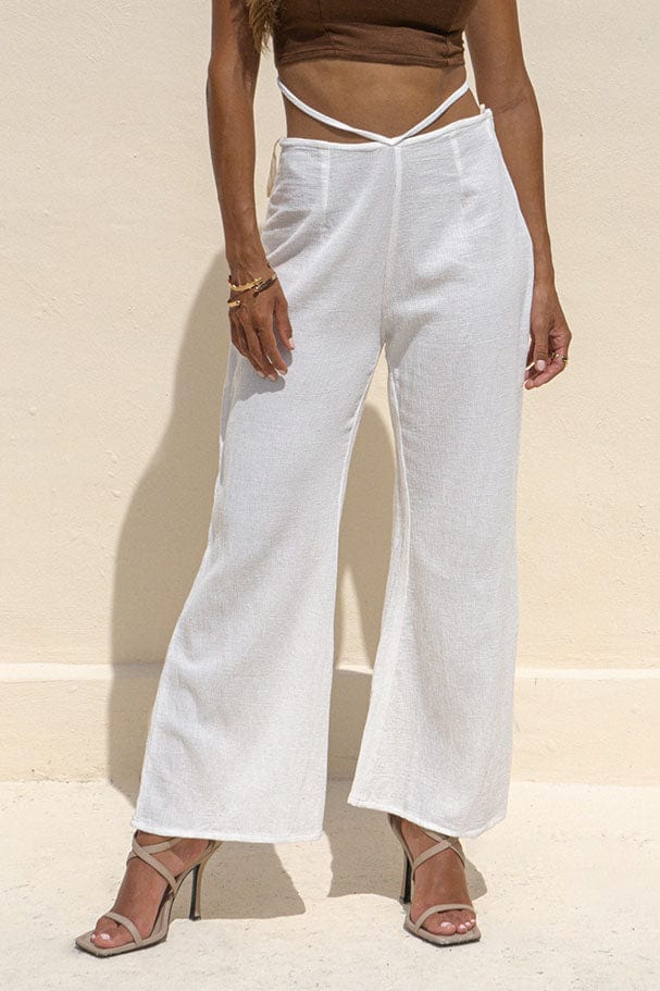 Ava Long Pant - Woman Pants - LOST IN PARADISE