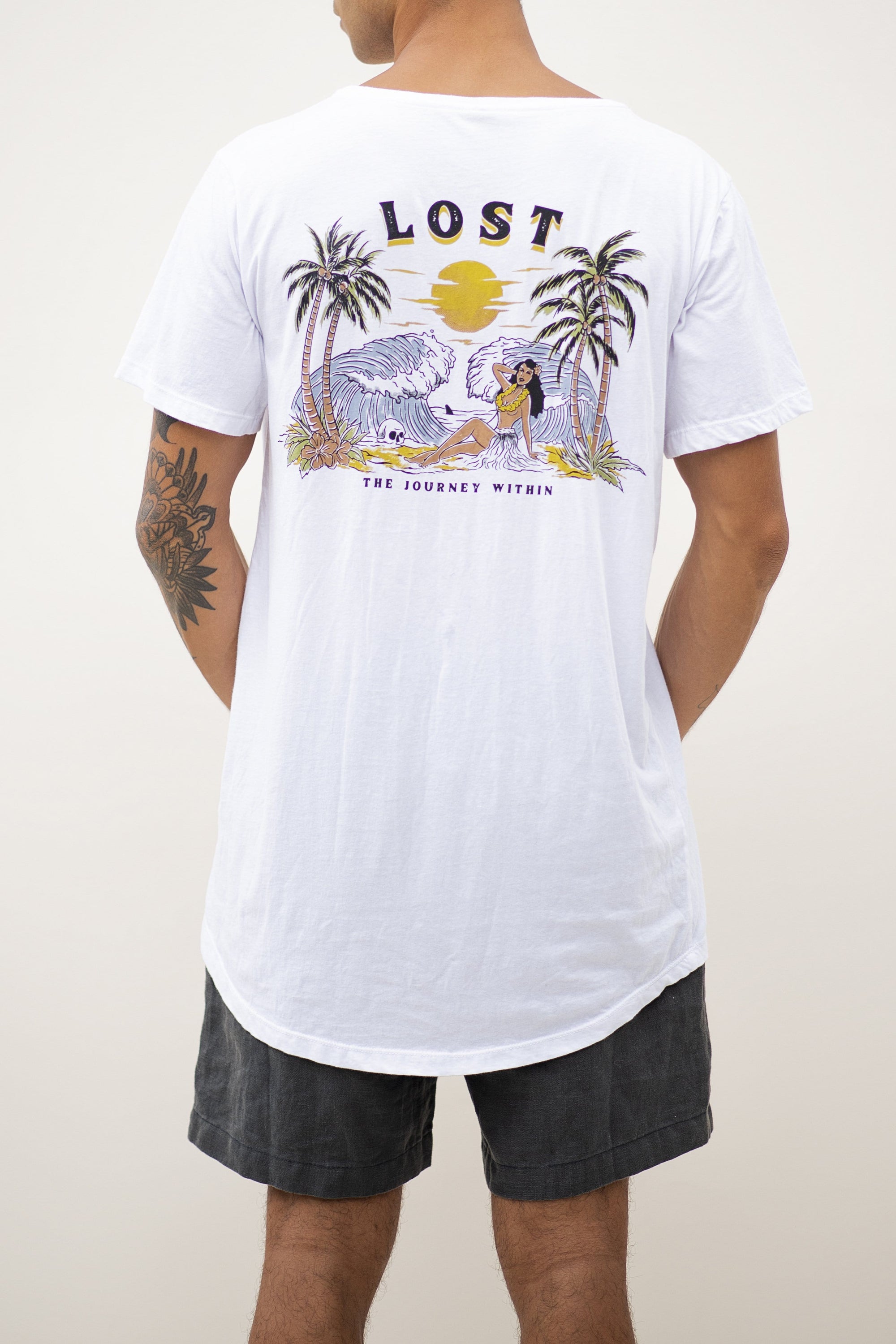 Ts The Journey Within - Man T-Shirt - LOST IN PARADISE