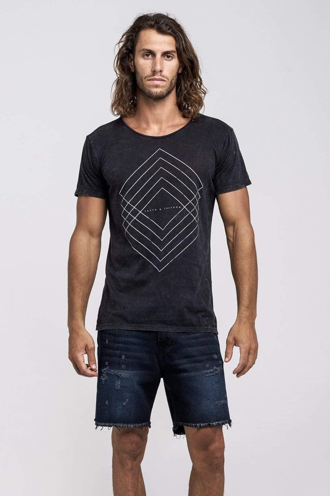 Lvt Truth Square - Man T-Shirt - VERITAS & LIBERTE