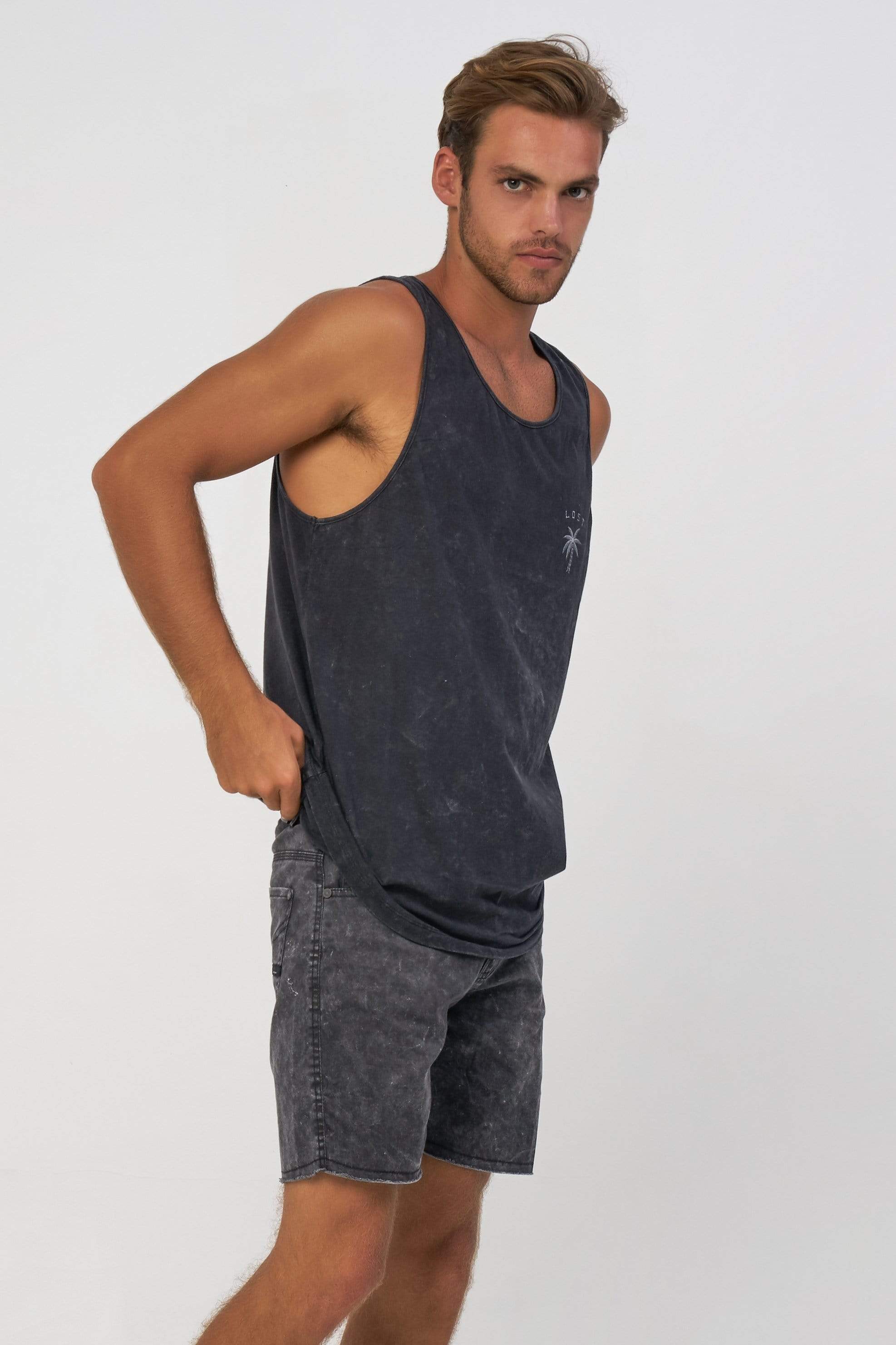 Sing Lost Yeew - Man Singlet - LOST IN PARADISE