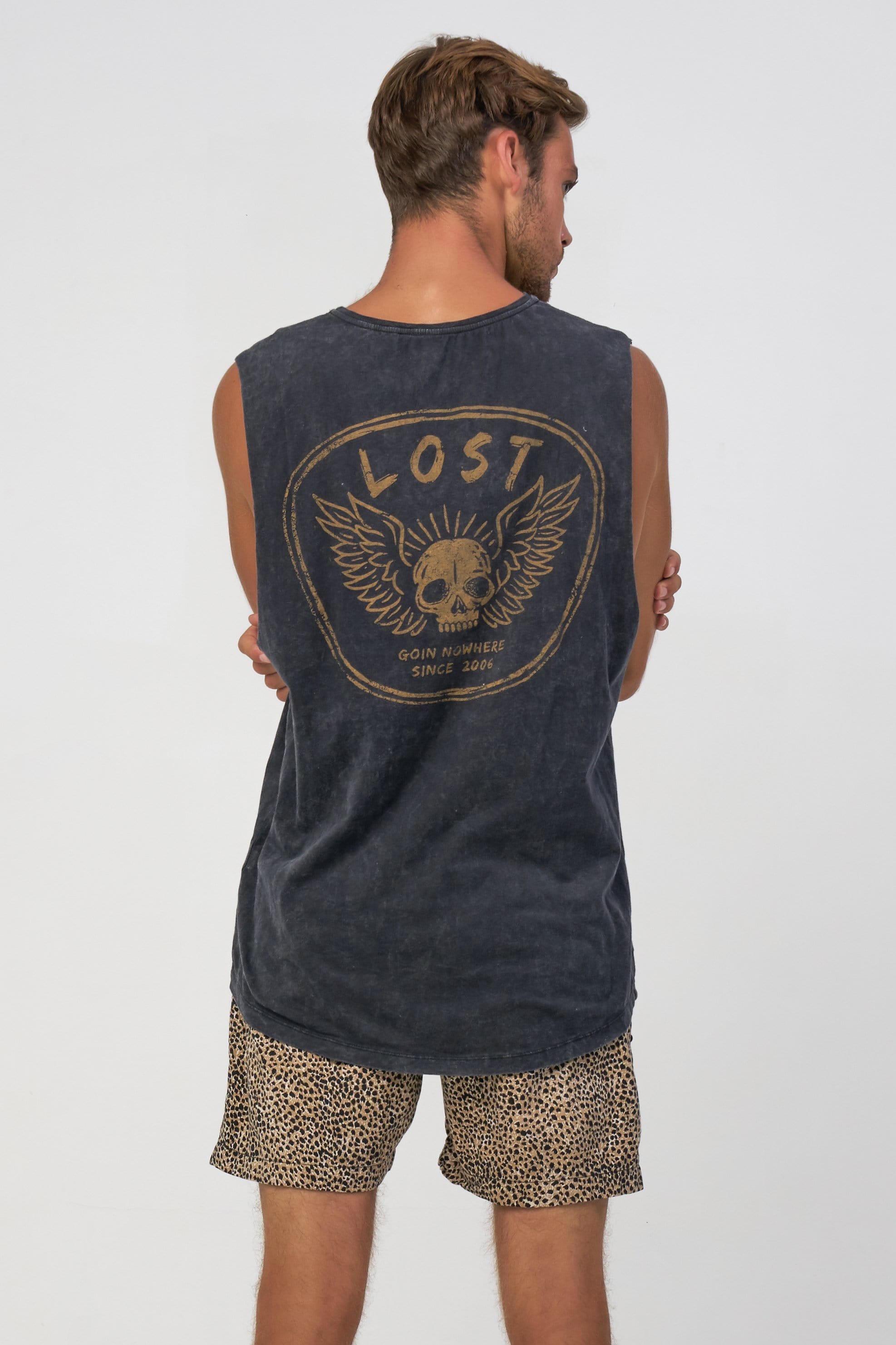 Sm Goin Nowhere - Mens Muscle Tank - LOST IN PARADISE
